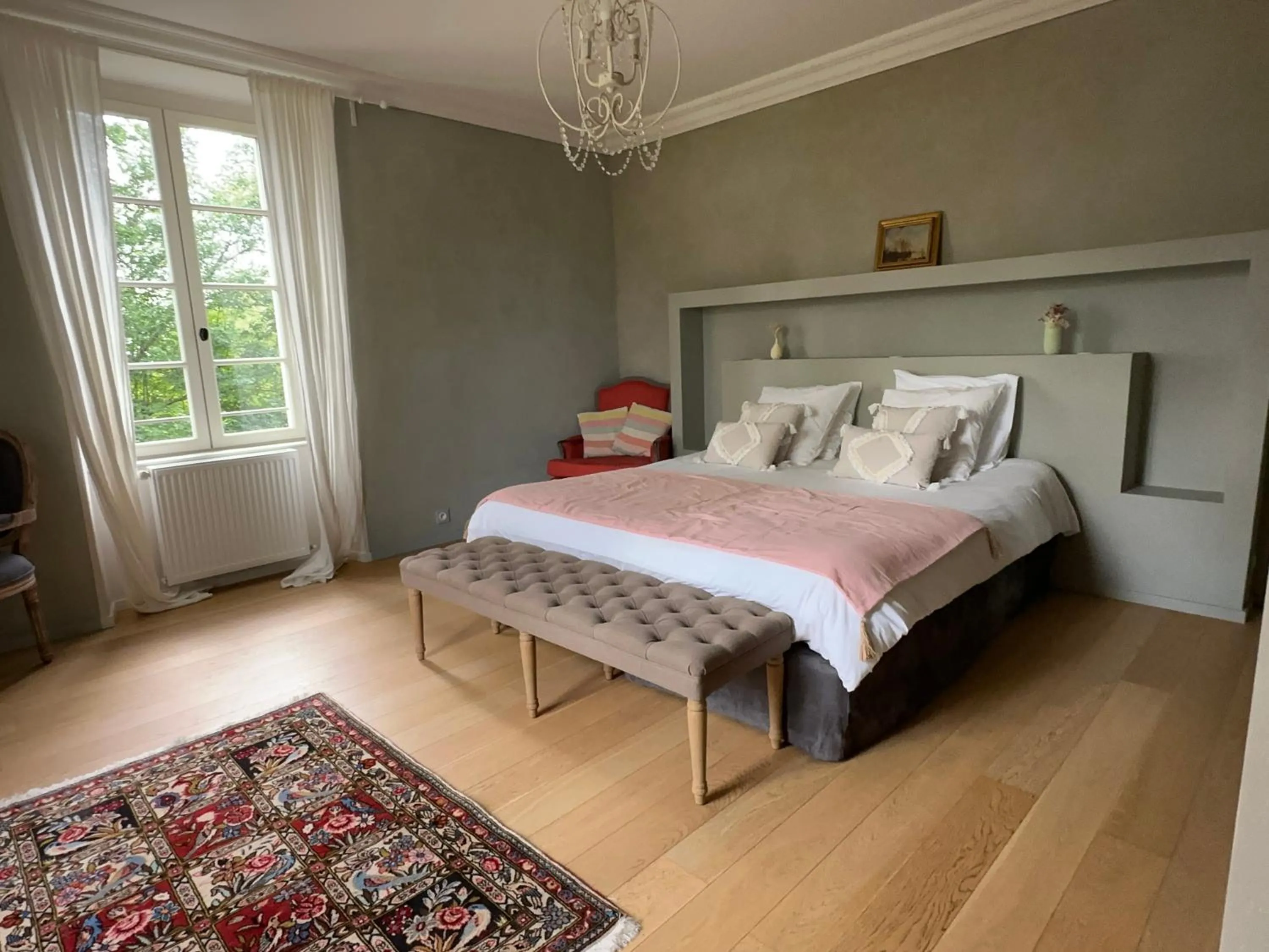 Bed in Les Hauts de Sauliès - Chambre et Table d'Hôtes de charme