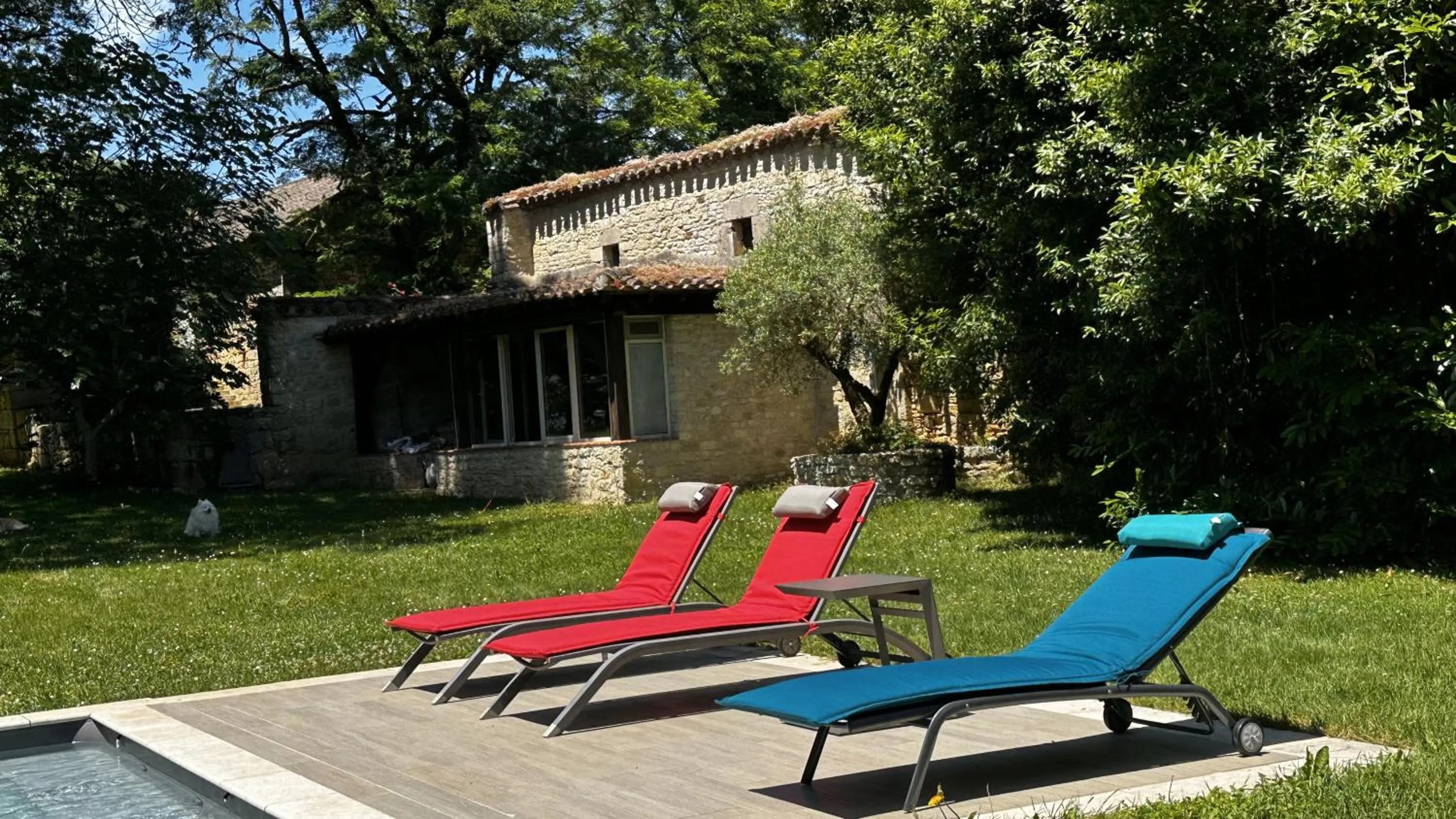 Swimming pool in Les Hauts de Sauliès - Chambre et Table d'Hôtes de charme