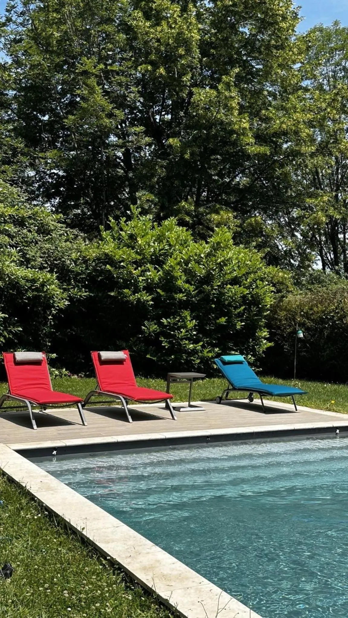 Swimming pool in Les Hauts de Sauliès - Chambre et Table d'Hôtes de charme
