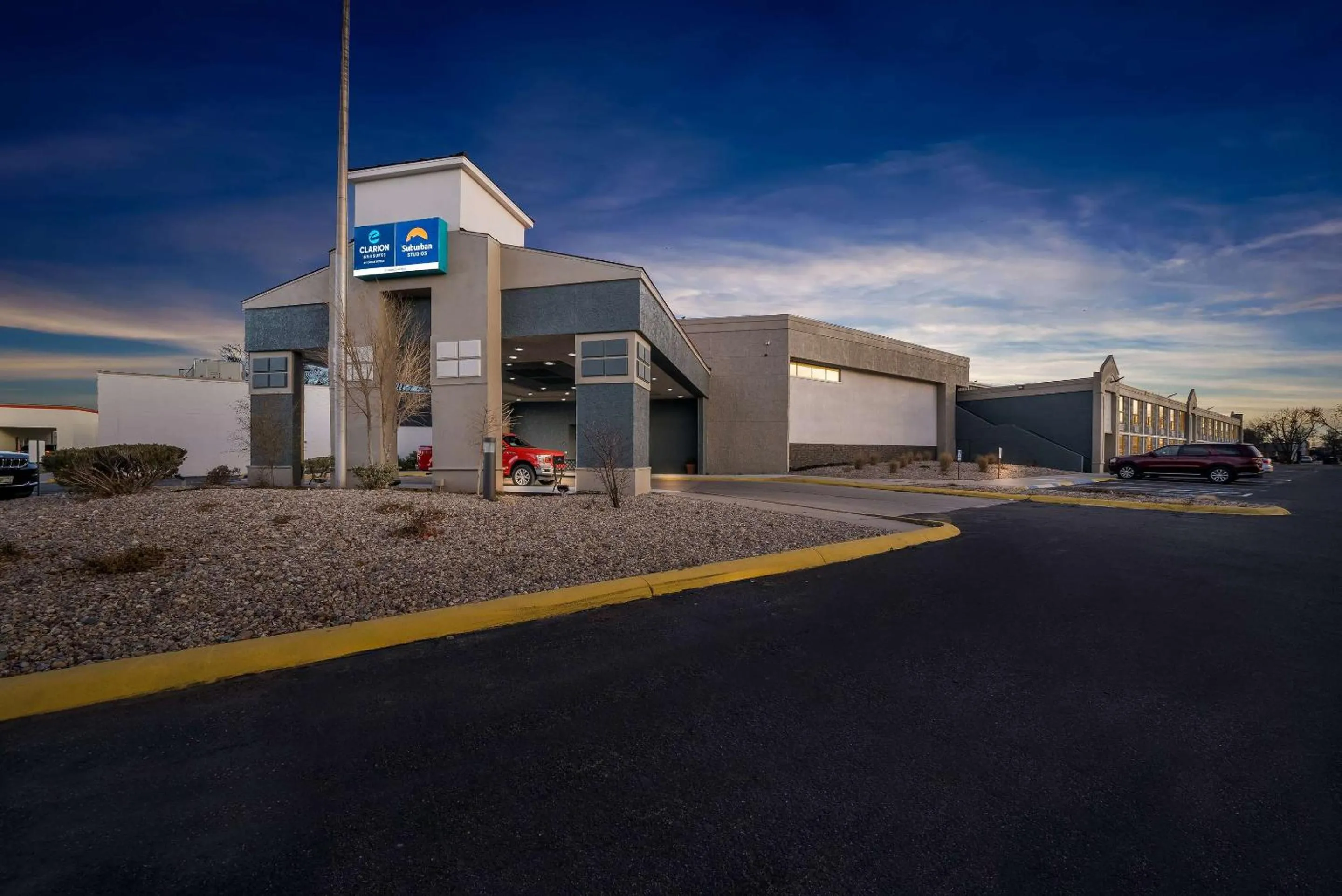 Property building in Clarion Inn & Suites and Convention Center