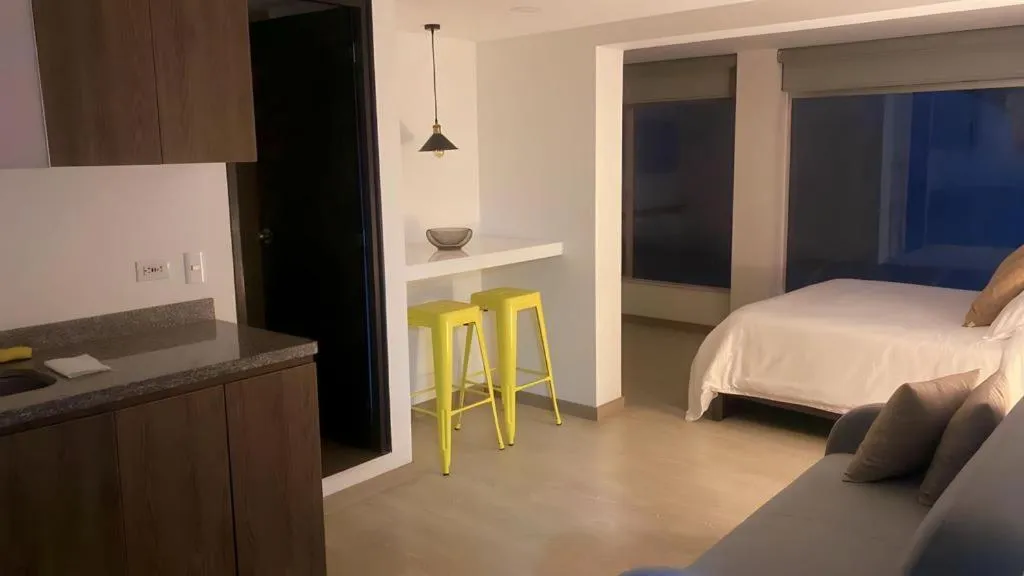 Photo of the whole room, Bed in Spacio30