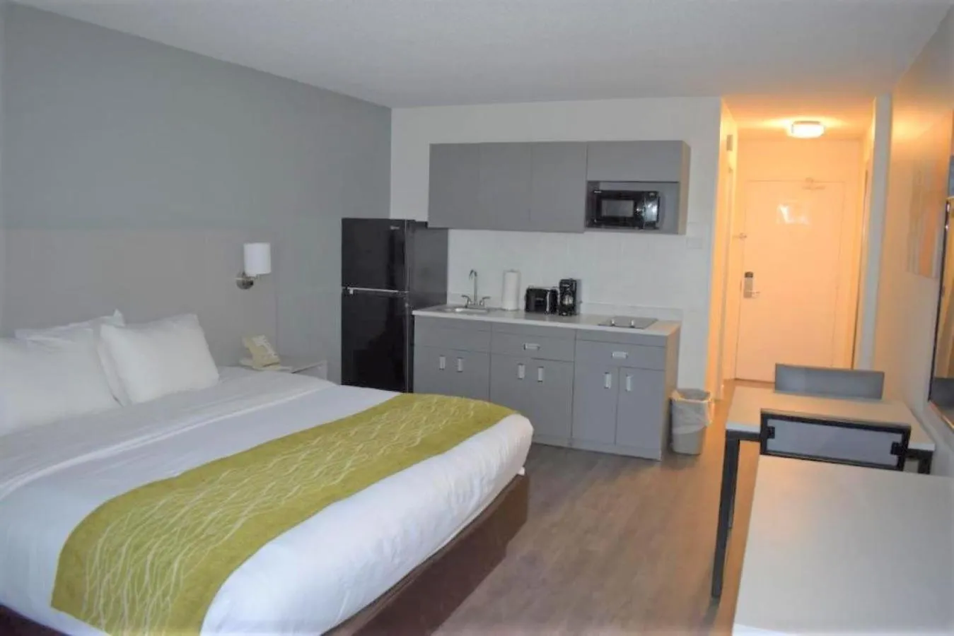 Photo of the whole room, Bed in MainStay Suites MSP Airport - Mall of America