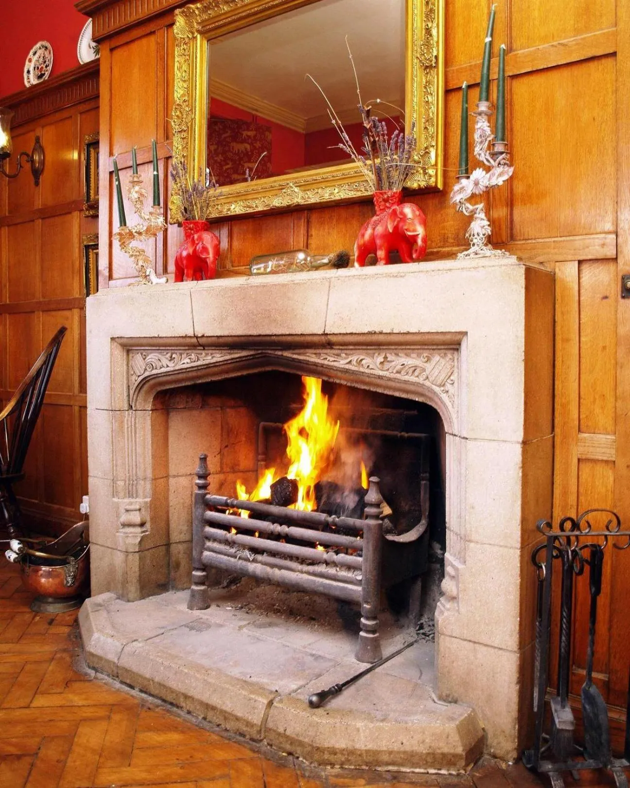 Decorative detail in Amberley Inn