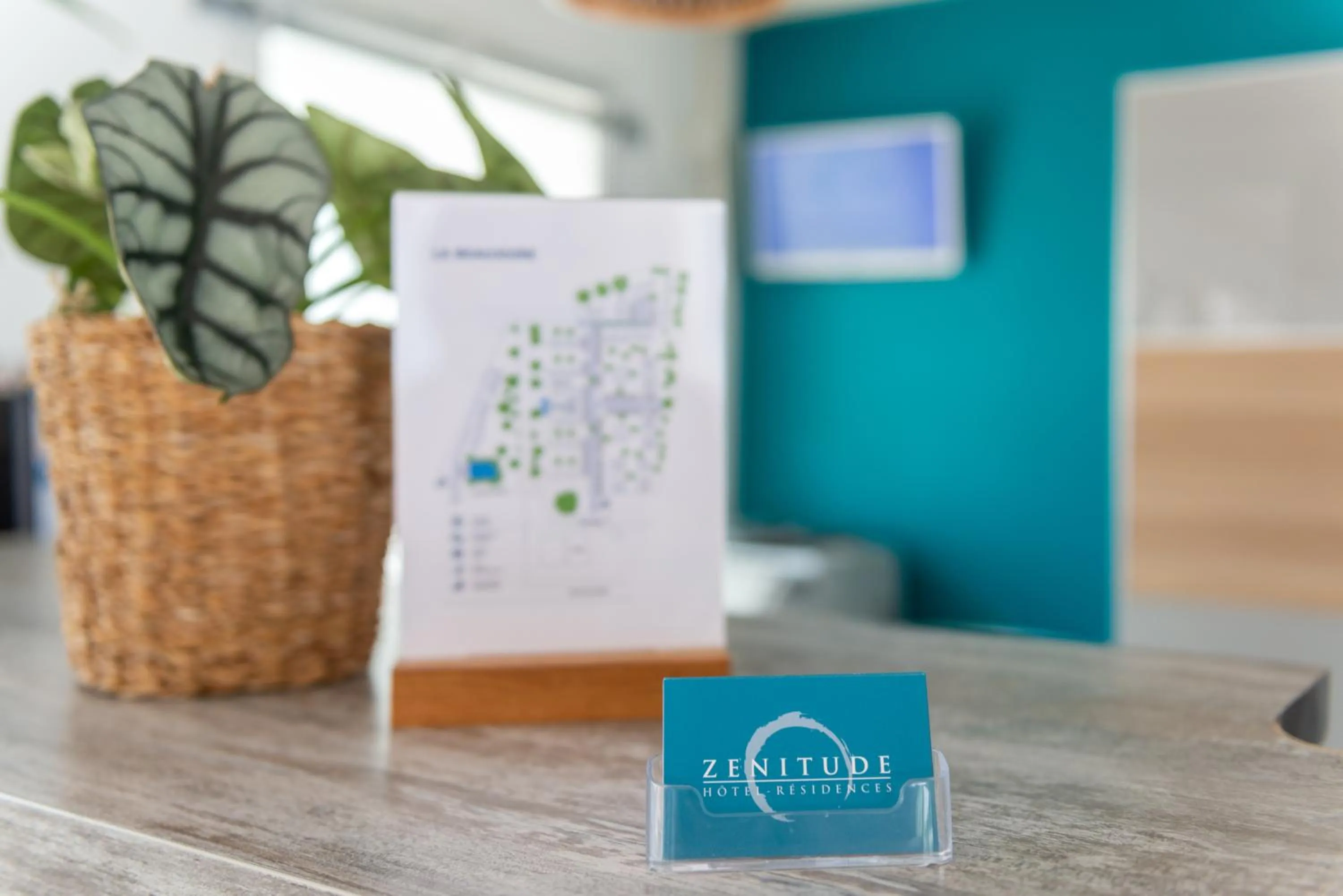 Lobby or reception in Comfort Aparthotel Nantes La Beaujoire