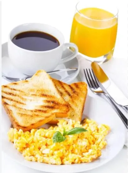 Breakfast in Edificio Regata INN