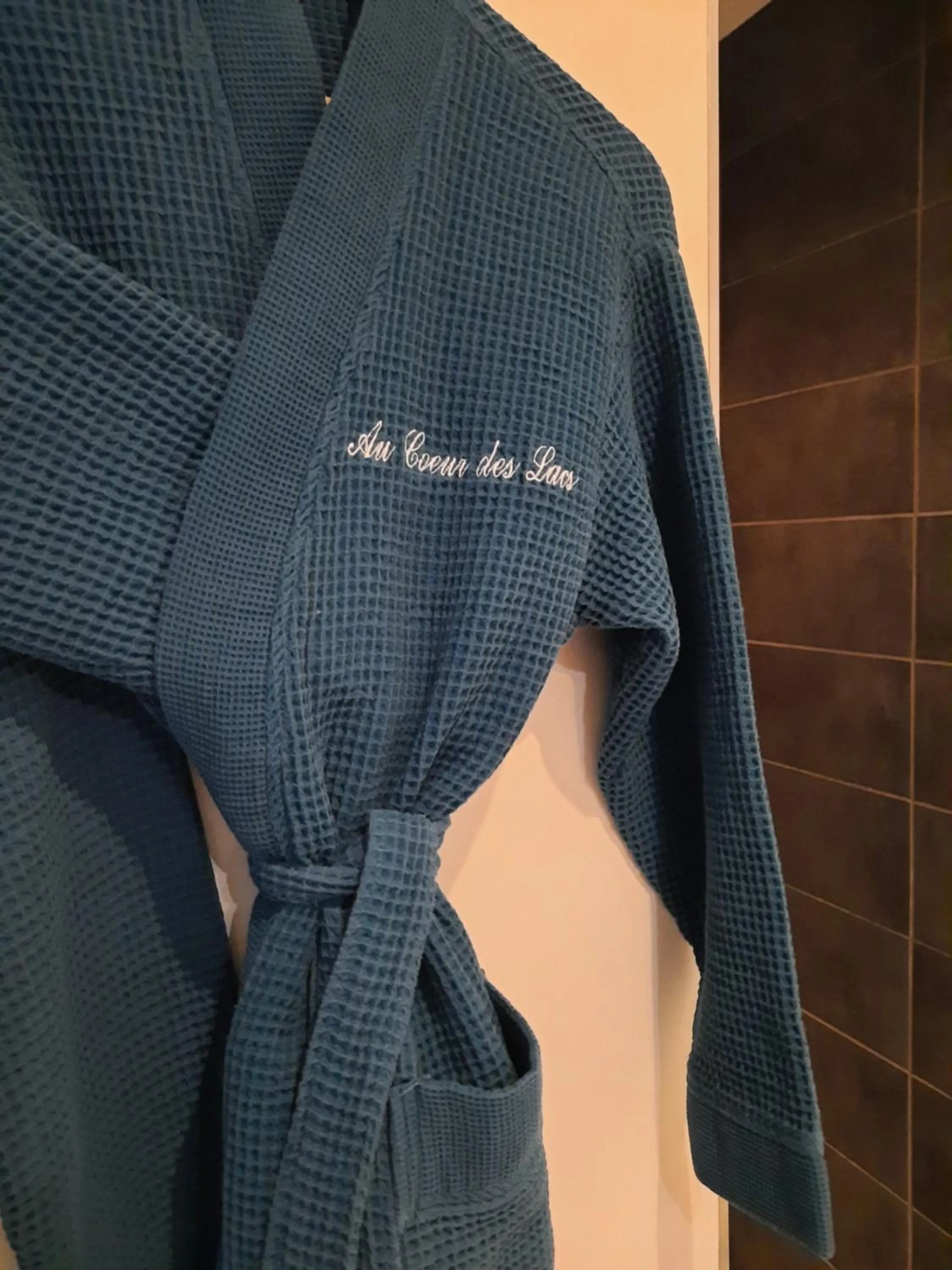 towels in Au Cœur des Lacs - Chambres d'hôtes