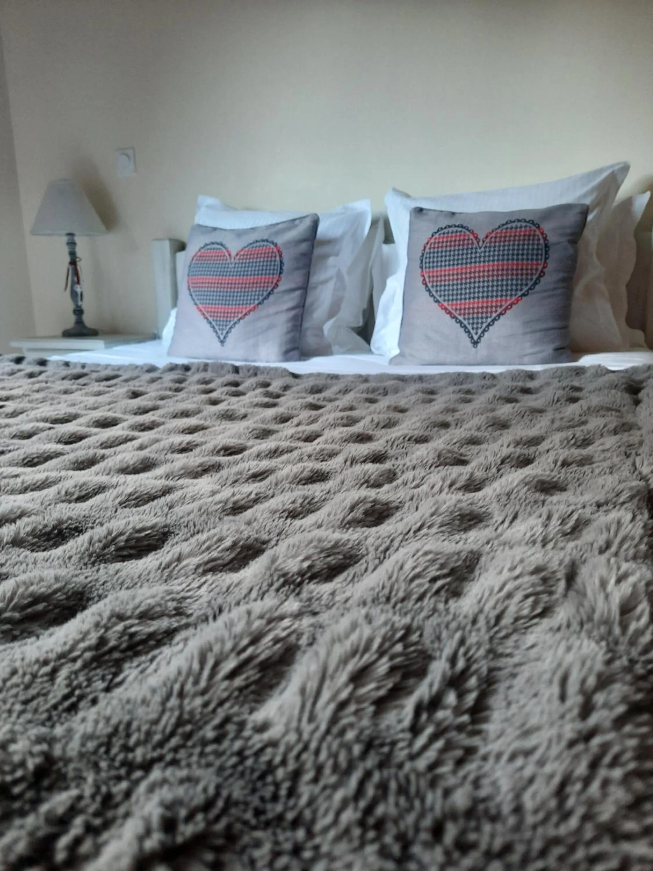 Bed in Au Cœur des Lacs - Chambres d'hôtes