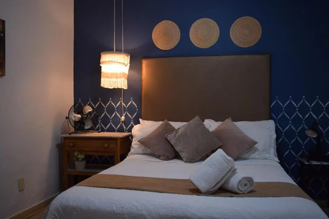 Bed in Casa Miranda Morelos