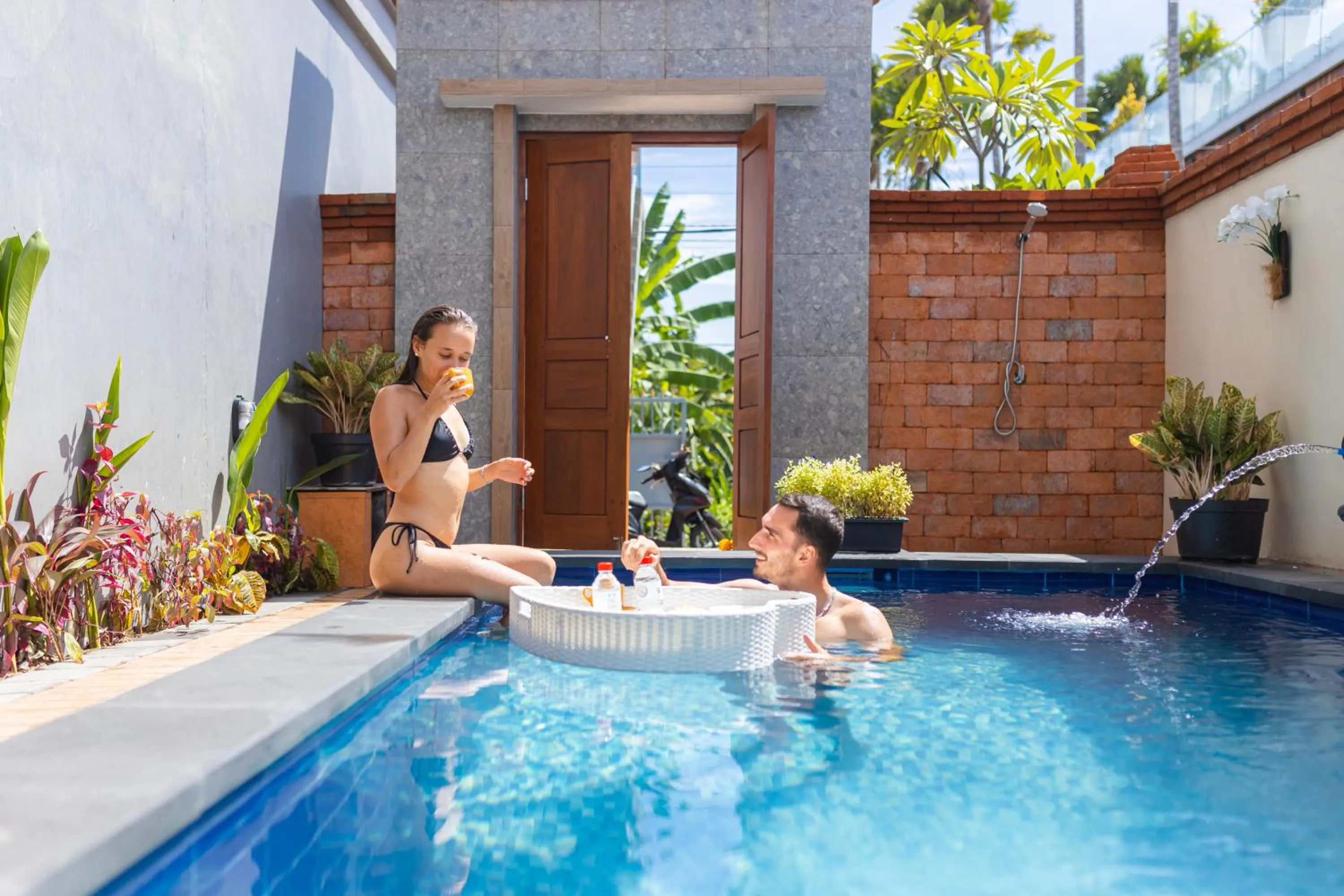 Swimming pool in Alam Canggu Kuta by ABM