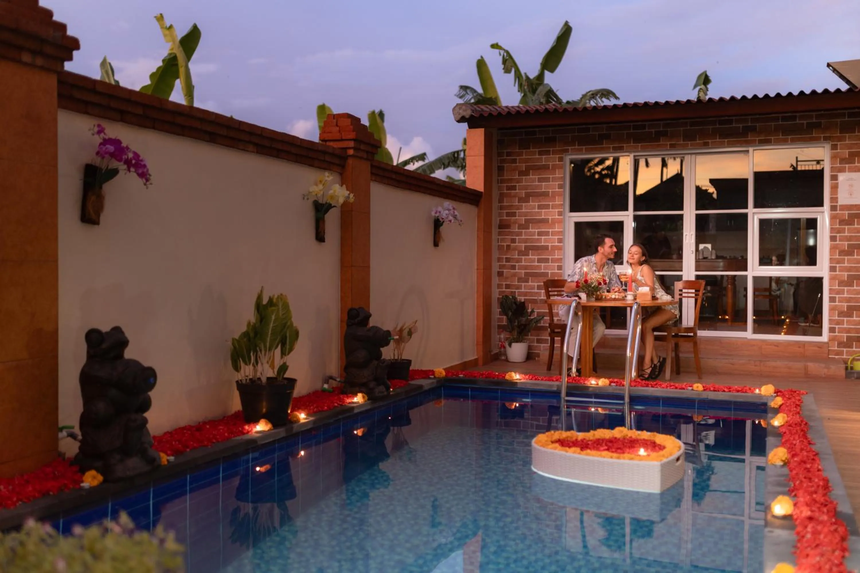 Pool view in Alam Canggu Kuta by ABM