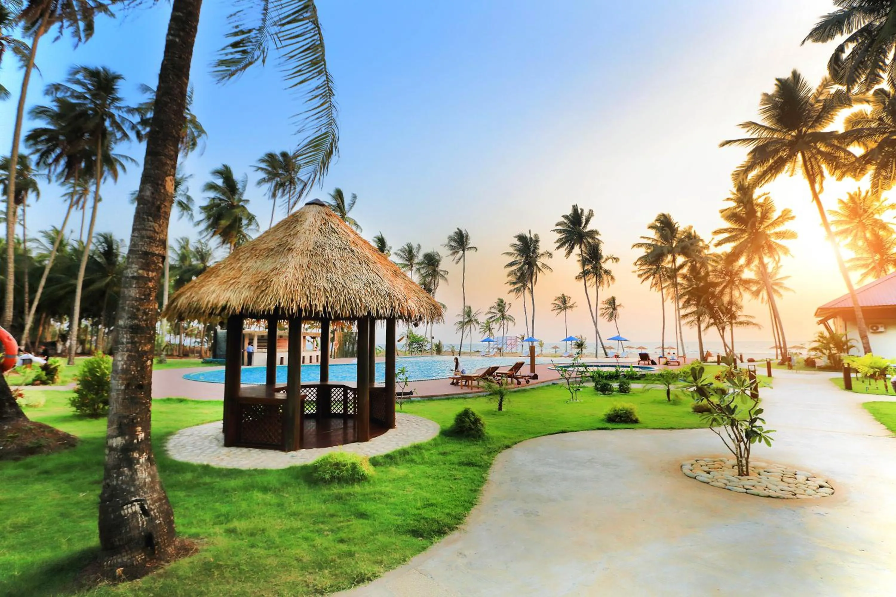 Pool view in Eskala Hotels and Resorts