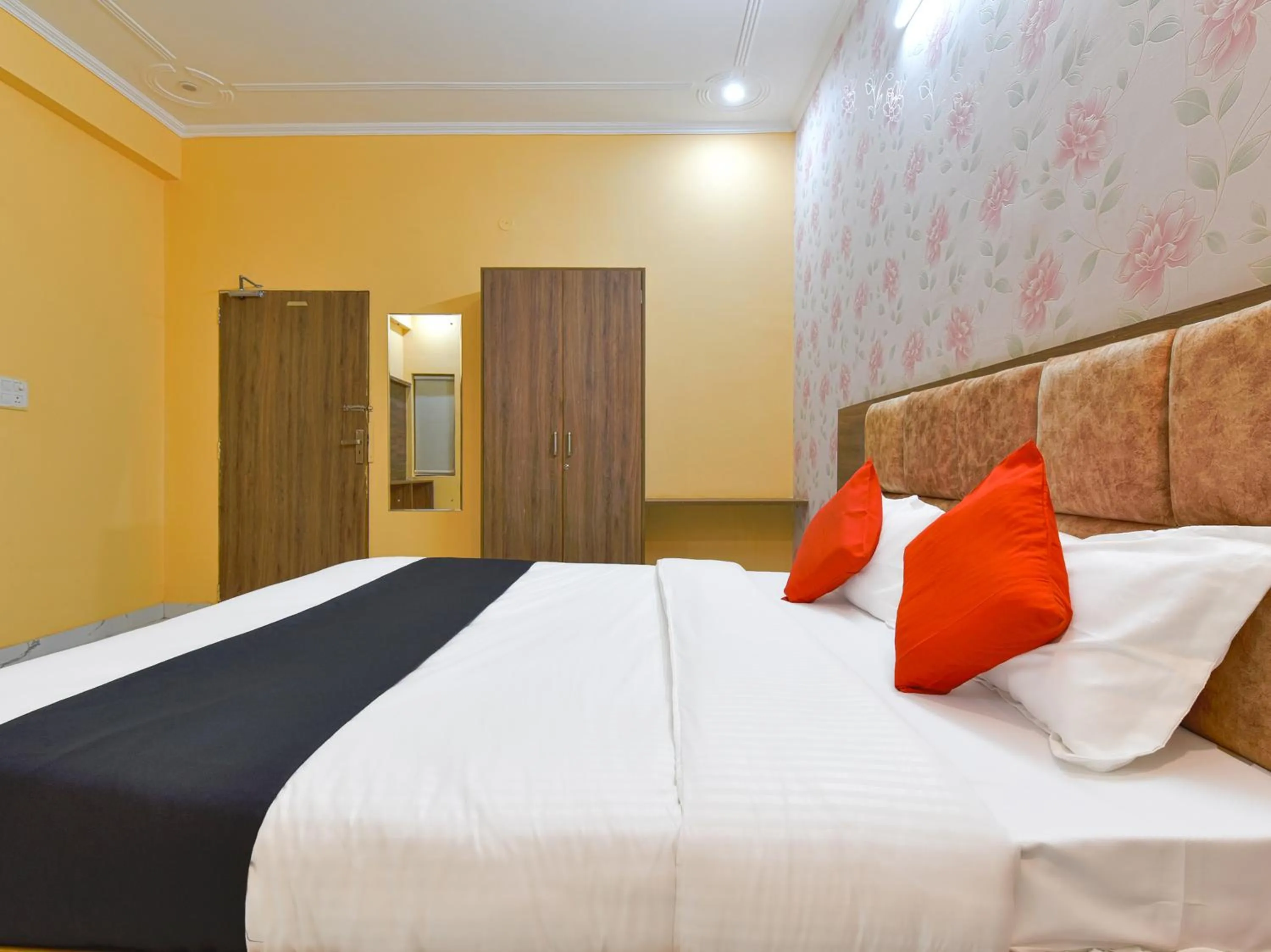 Bed in Hotel Vibha Palace