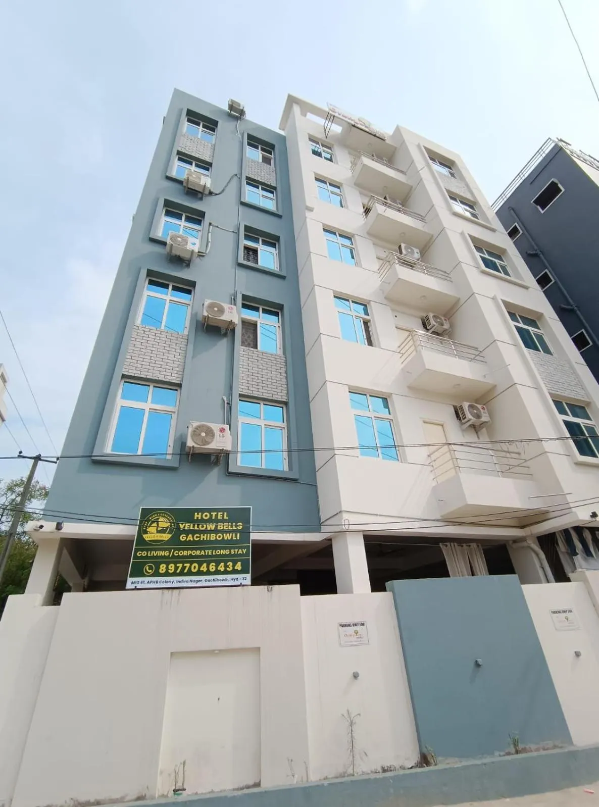 Property building in Yellow Bells Gachibowli