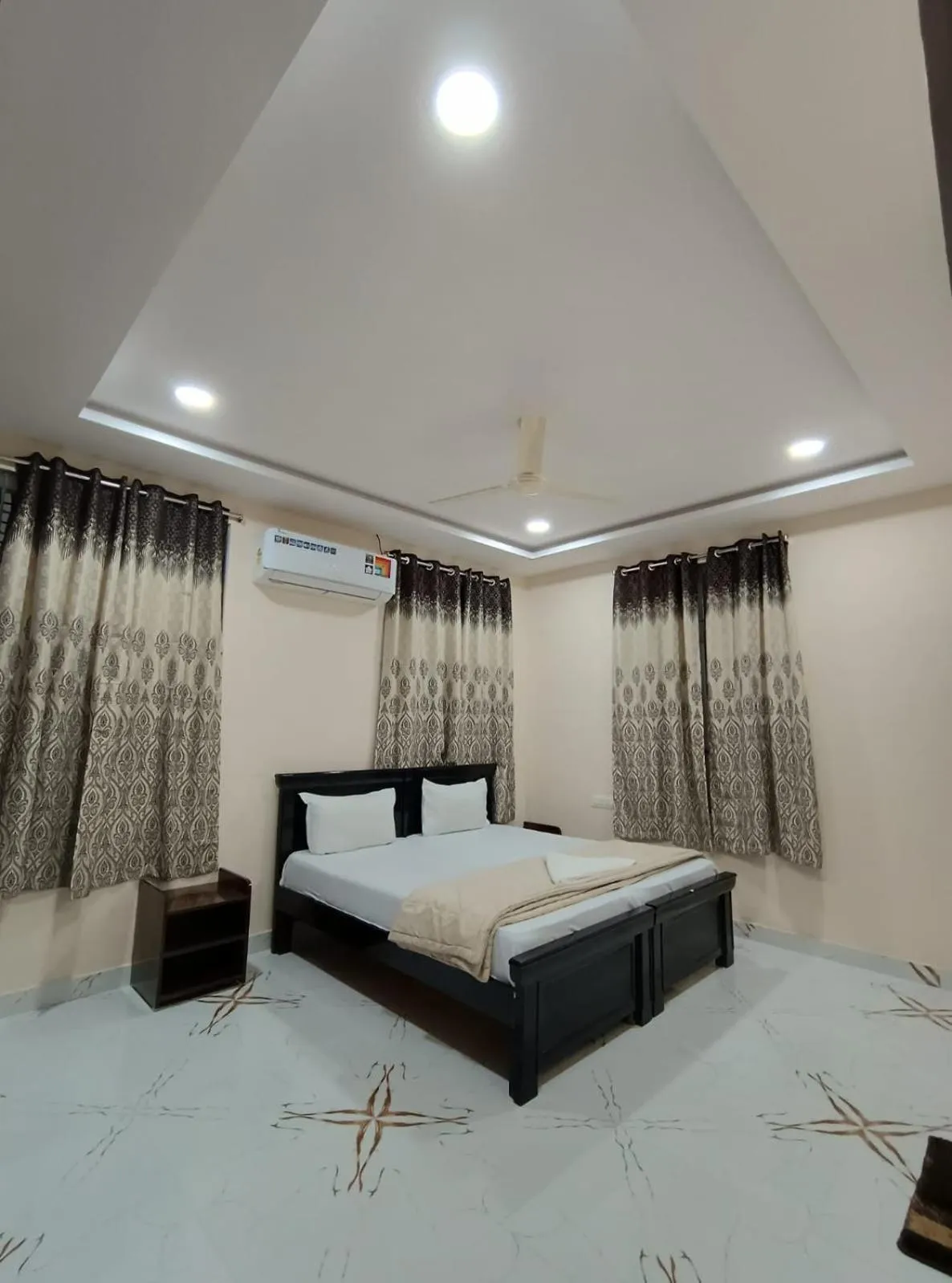 Bed in Yellow Bells Gachibowli