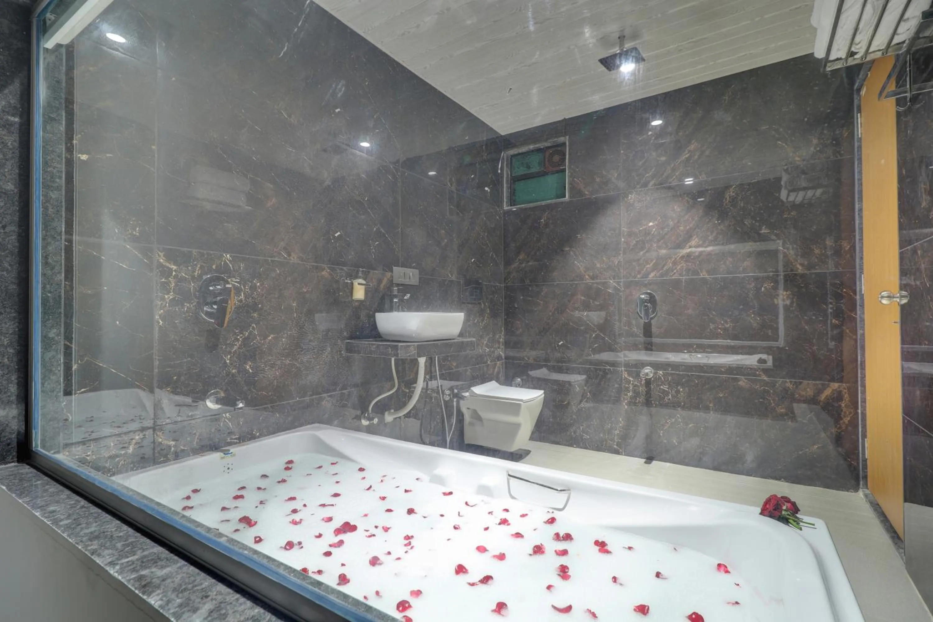 Public Bath in Radhe Residency