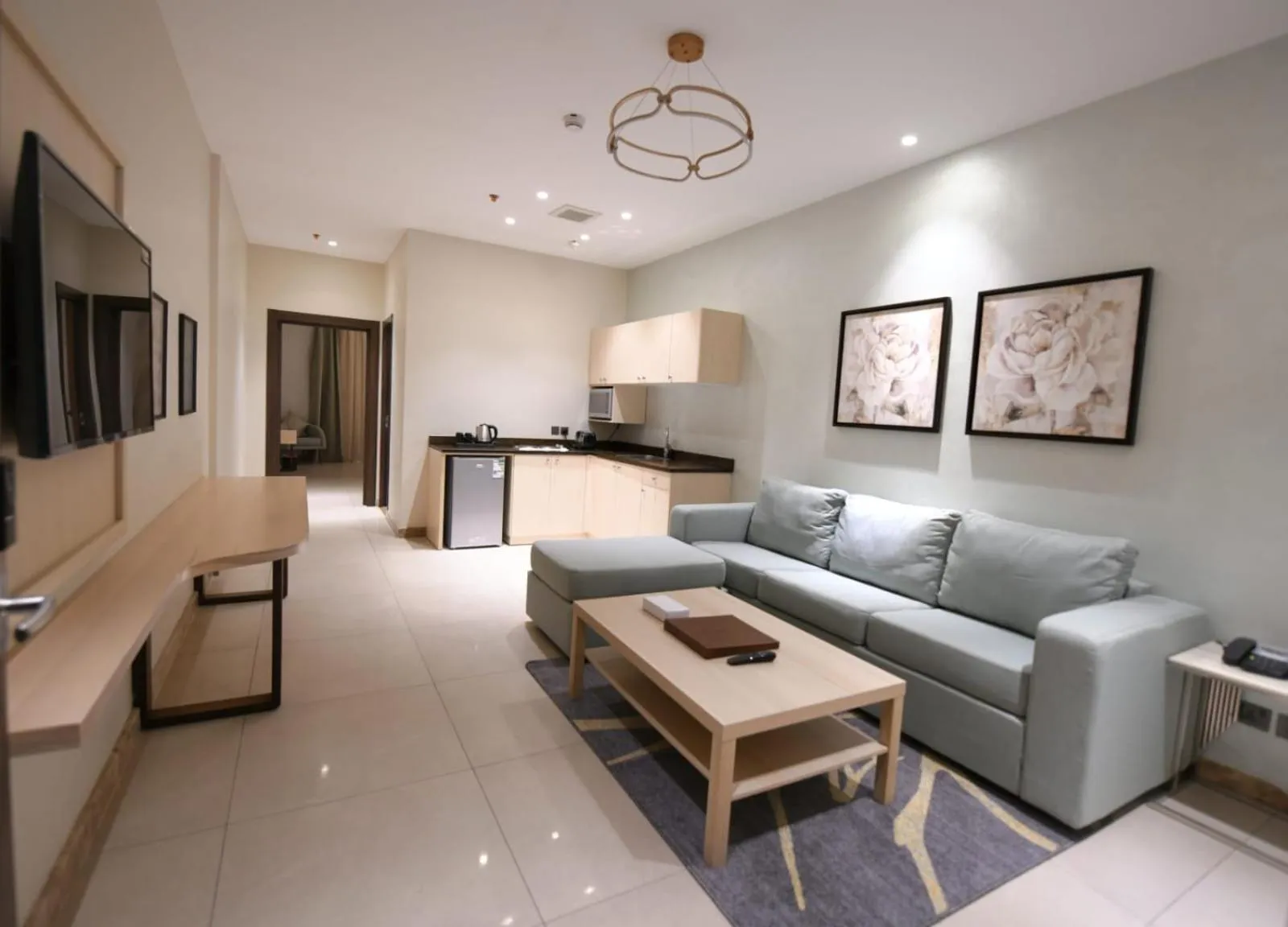 Seating area in Renee Hotel