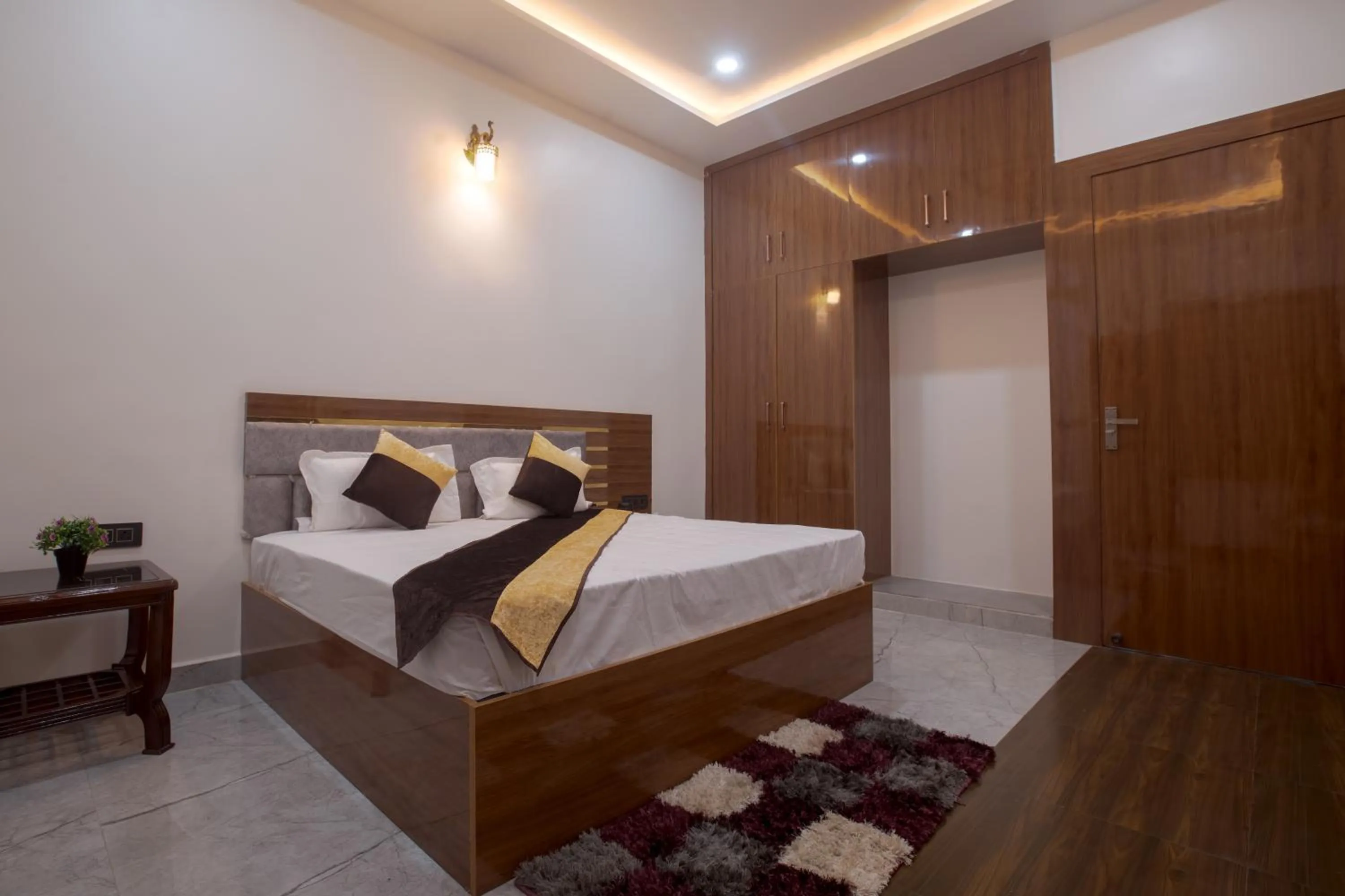 Bed in Madhav Residency