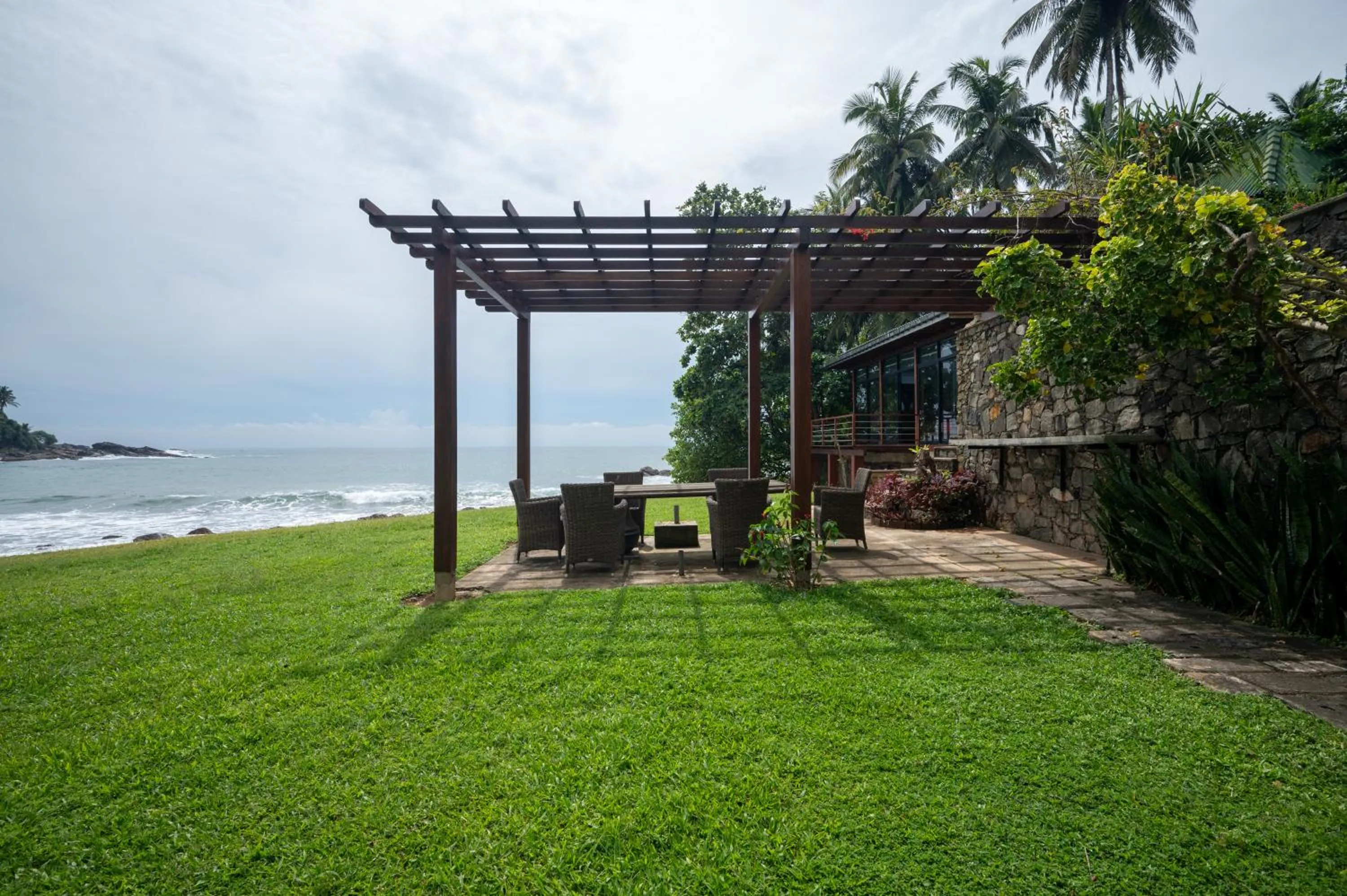 Garden view in Kottan On Sea, Hiriketiya by The Serendipity collection