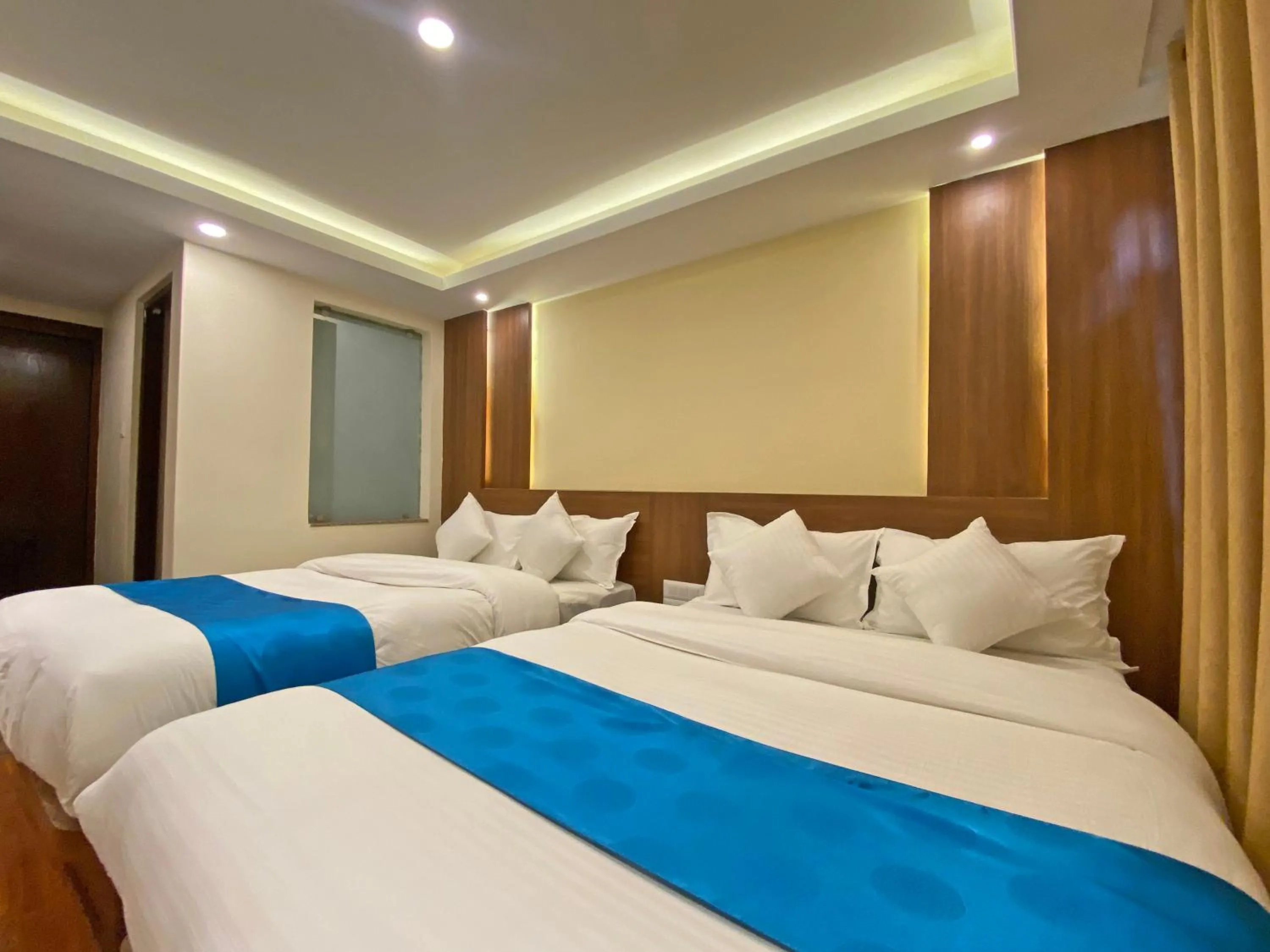 Bed in Hotel Dipjyoti