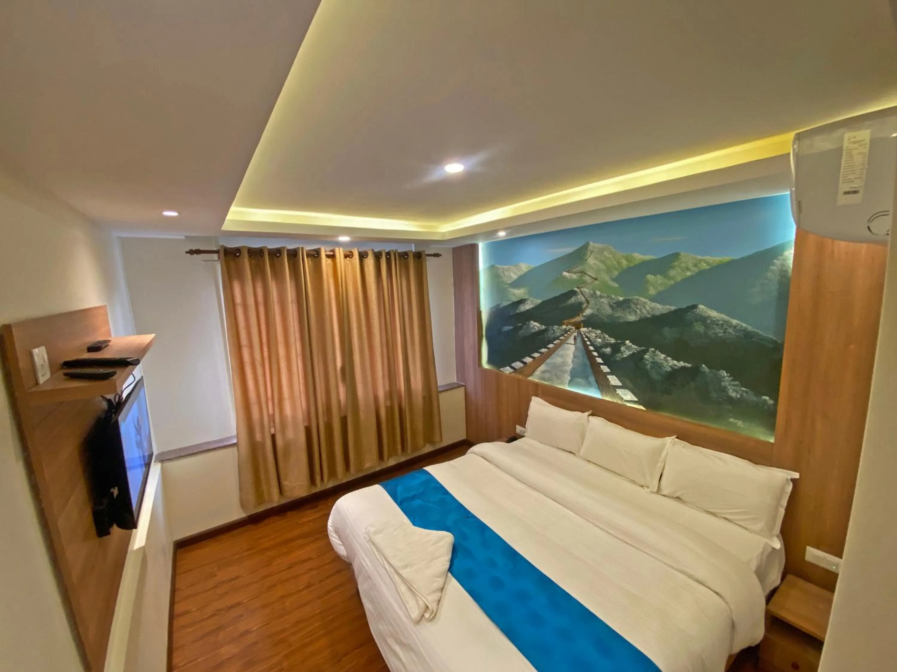 Bed in Hotel Dipjyoti