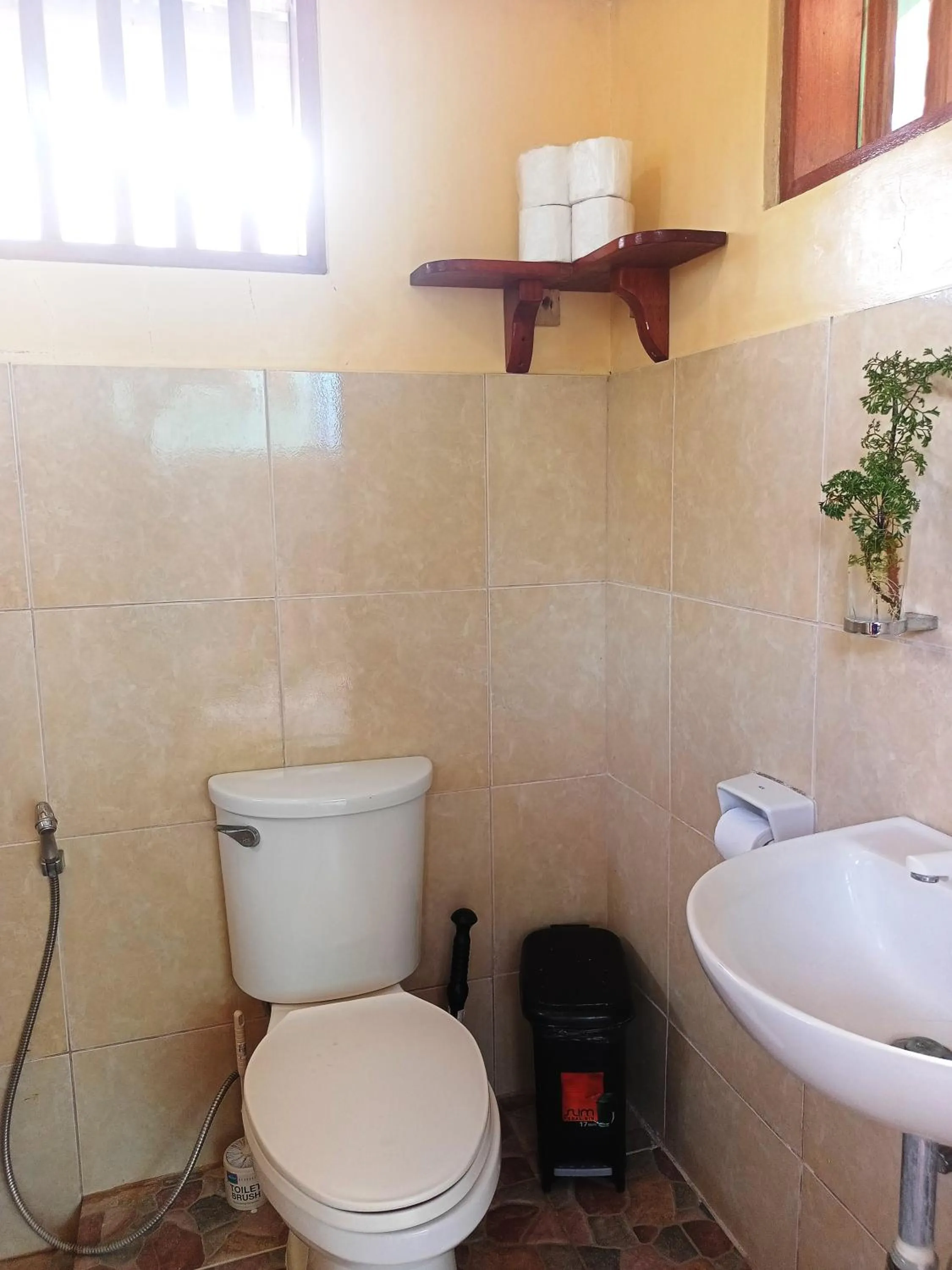 Toilet in Ausan Beach Front Cottages