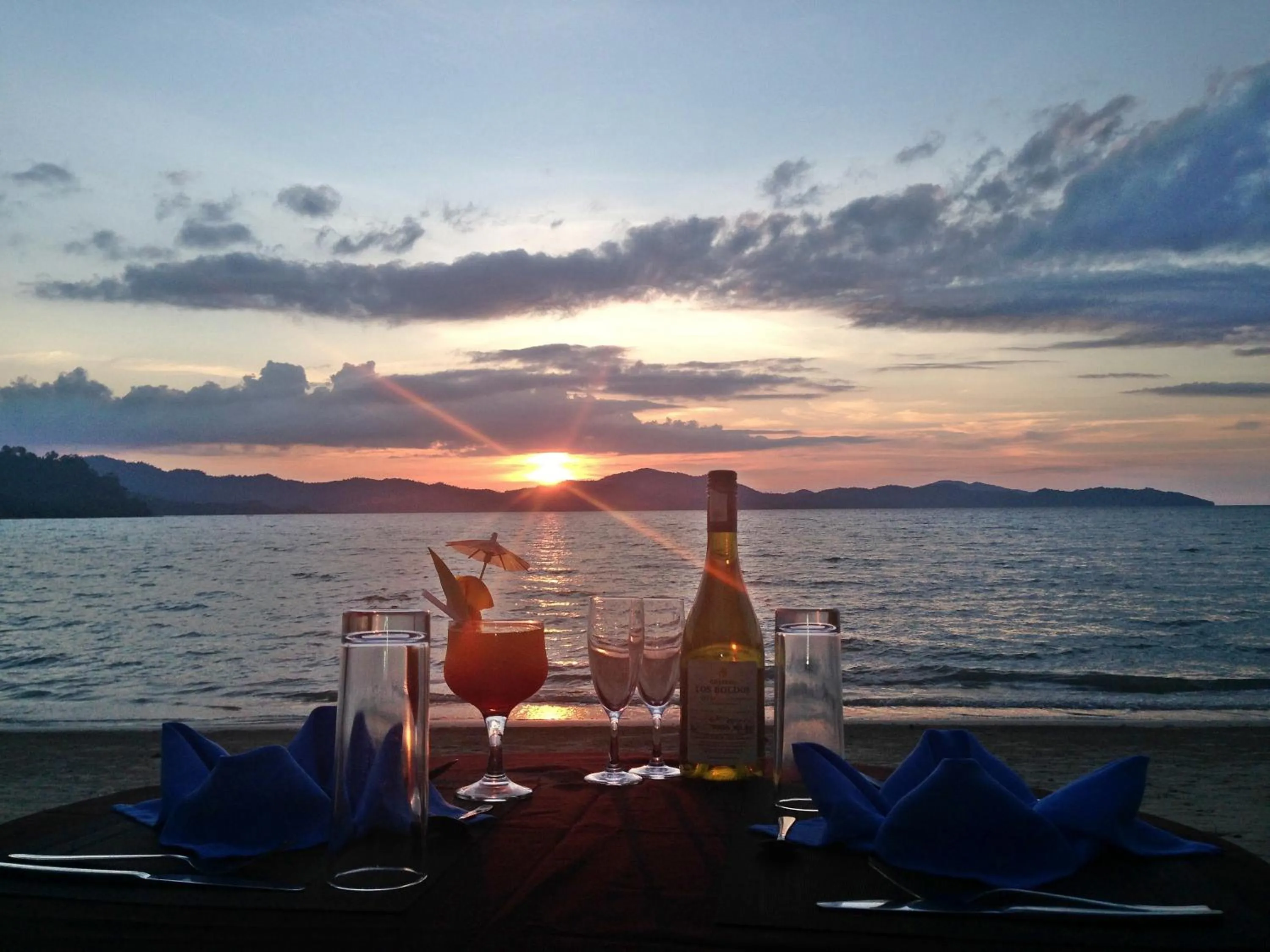 Beach in Ausan Beach Front Cottages
