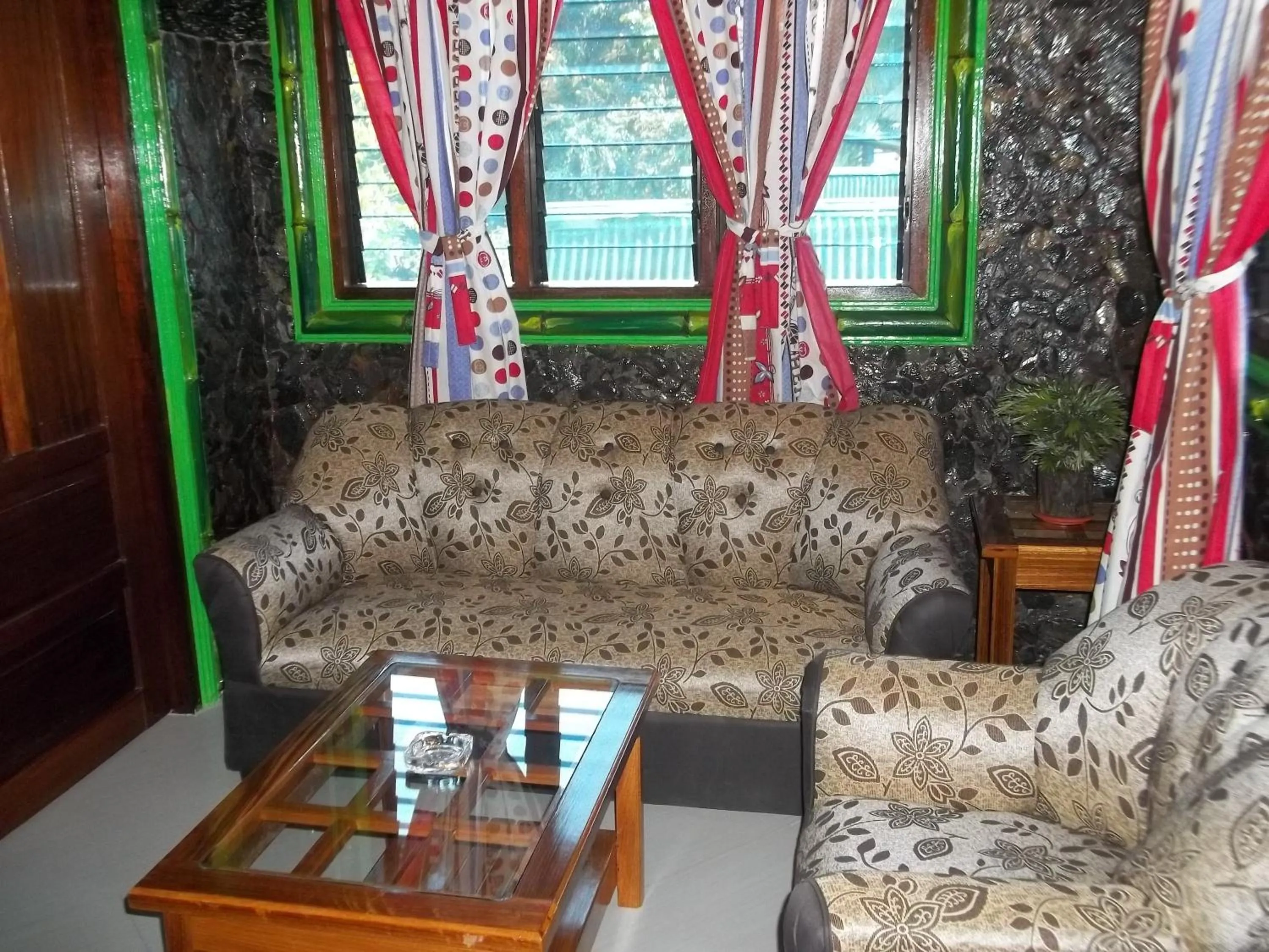 Living room in Ausan Beach Front Cottages