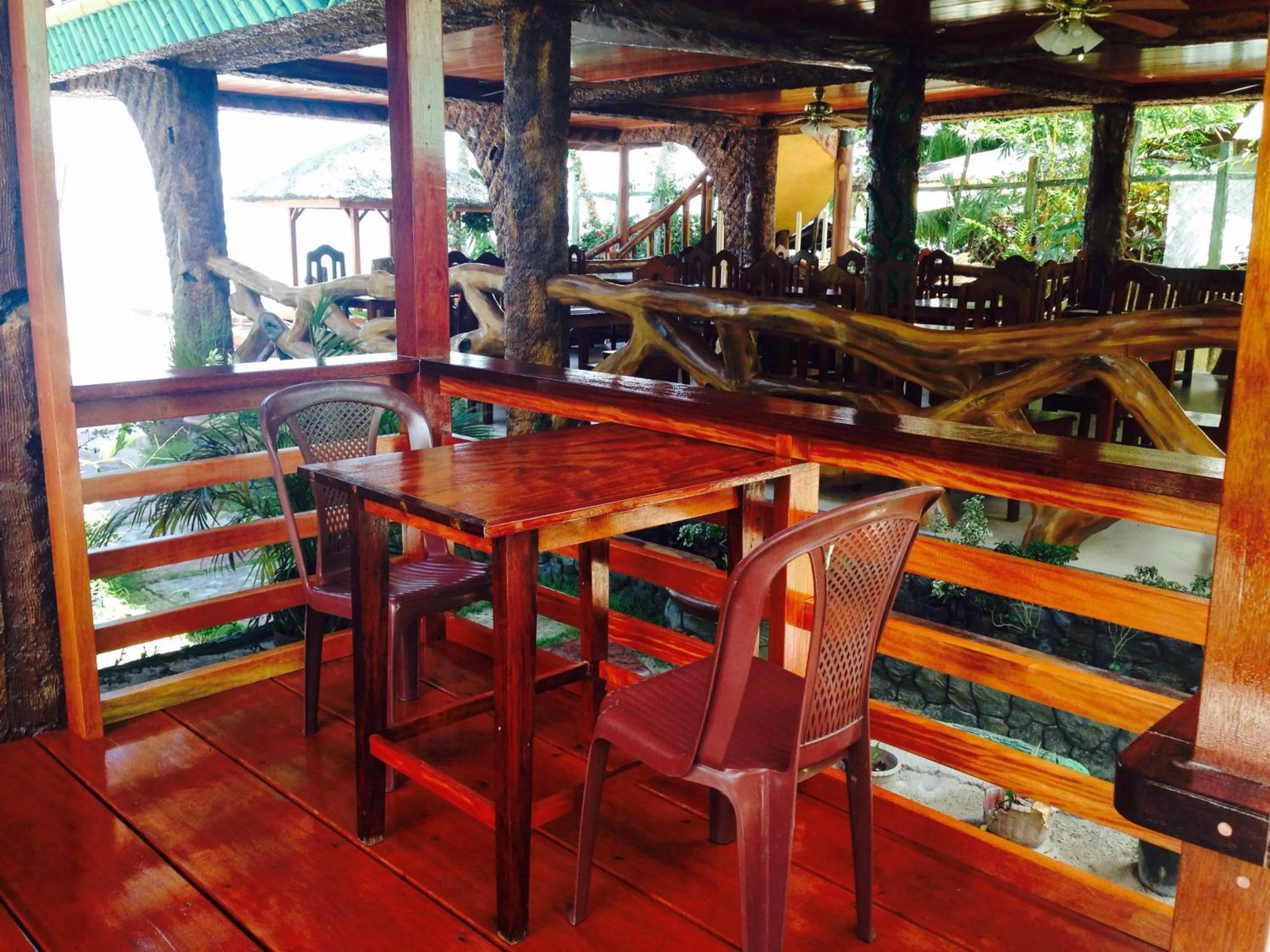 Balcony/Terrace in Ausan Beach Front Cottages