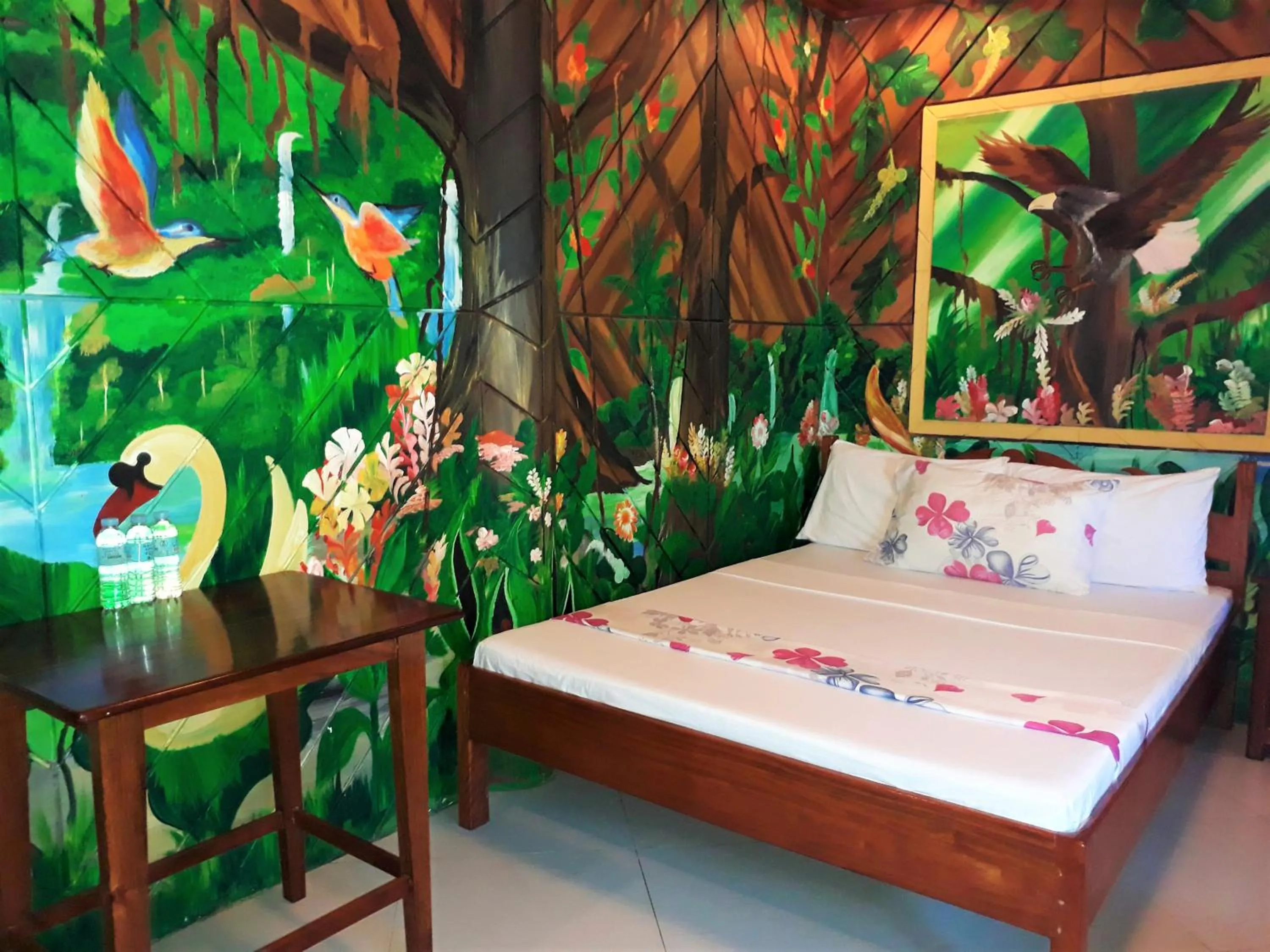 Bedroom, Bed in Ausan Beach Front Cottages