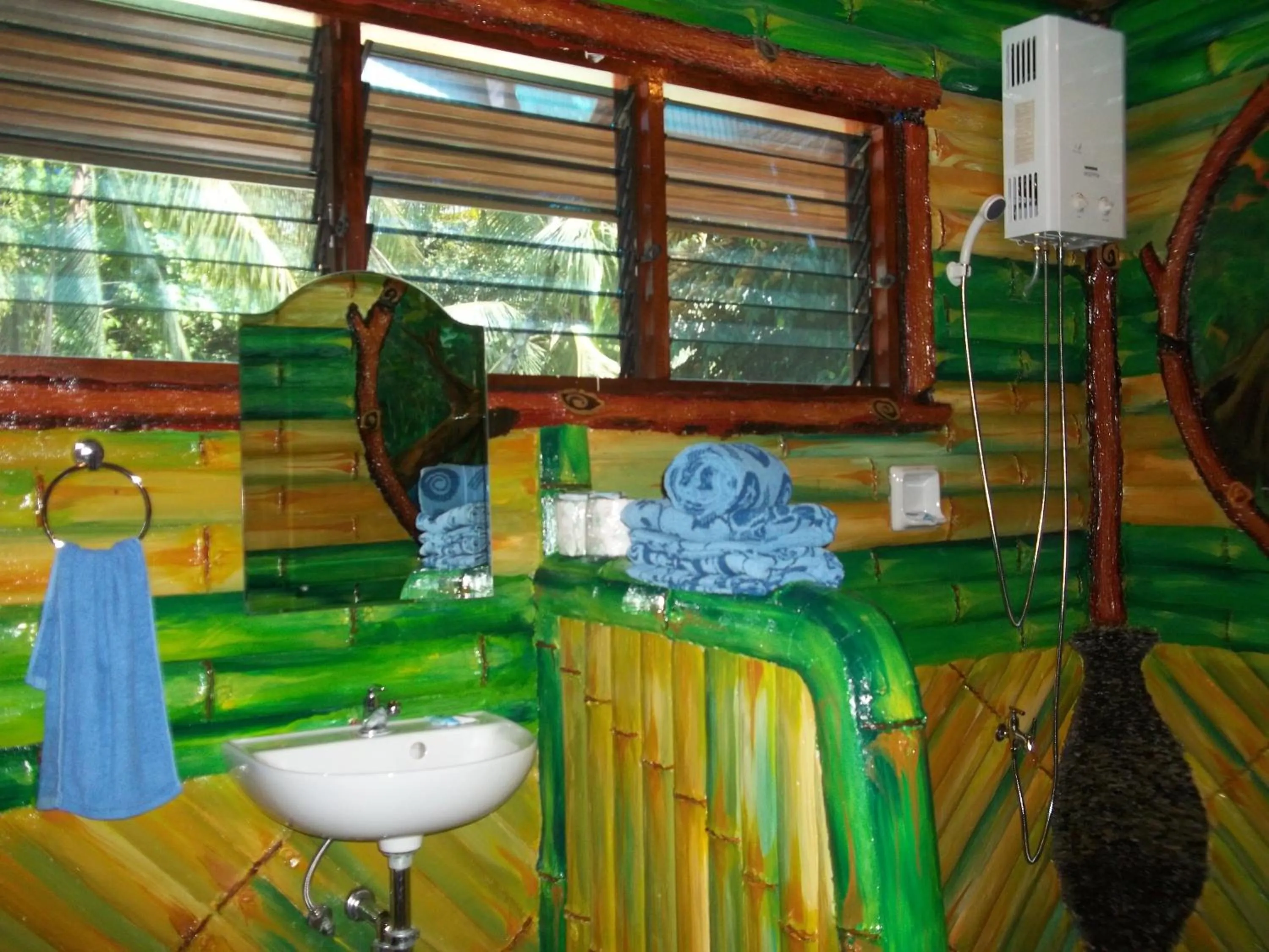 Bathroom in Ausan Beach Front Cottages