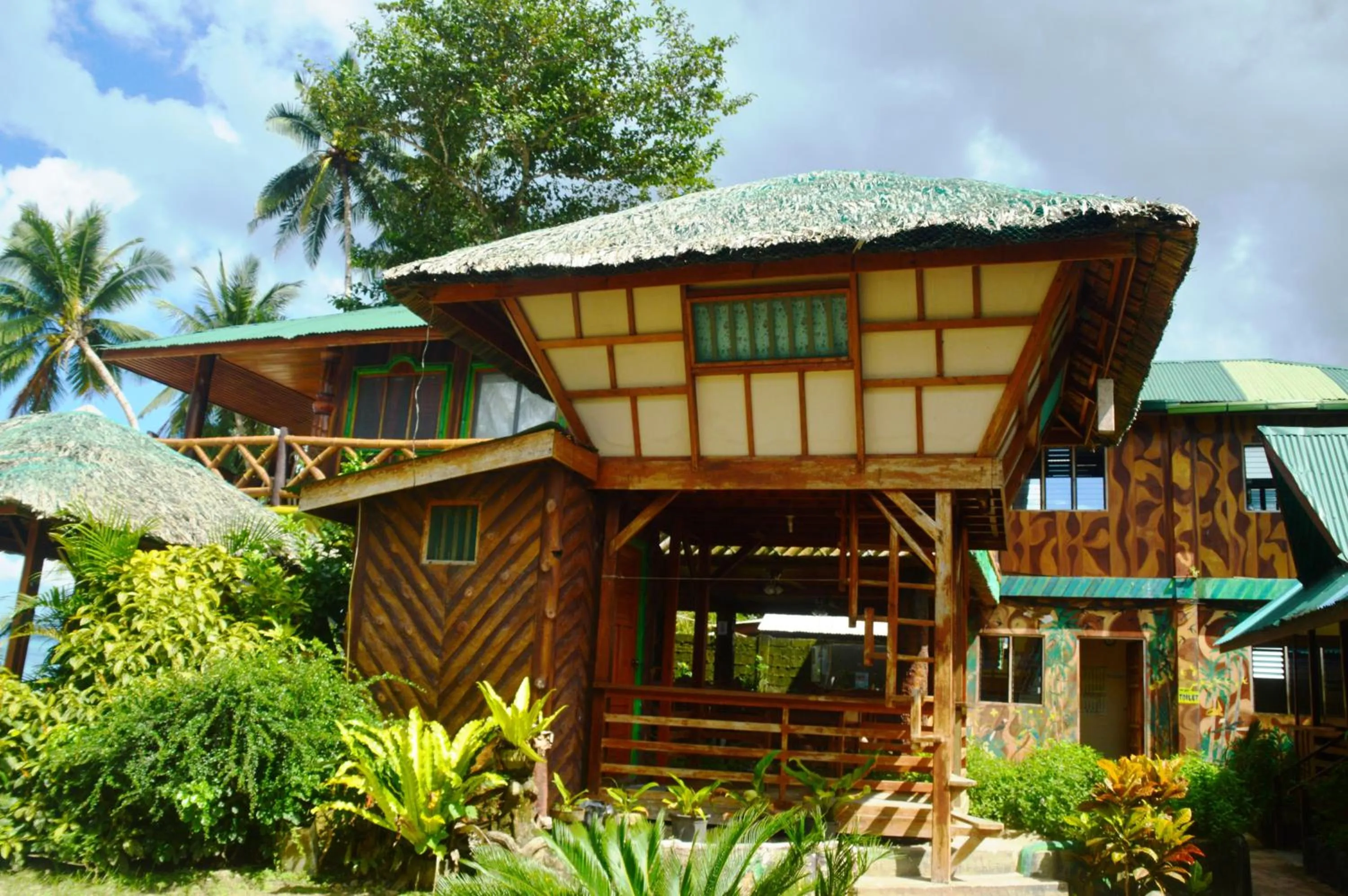 Balcony/Terrace in Ausan Beach Front Cottages