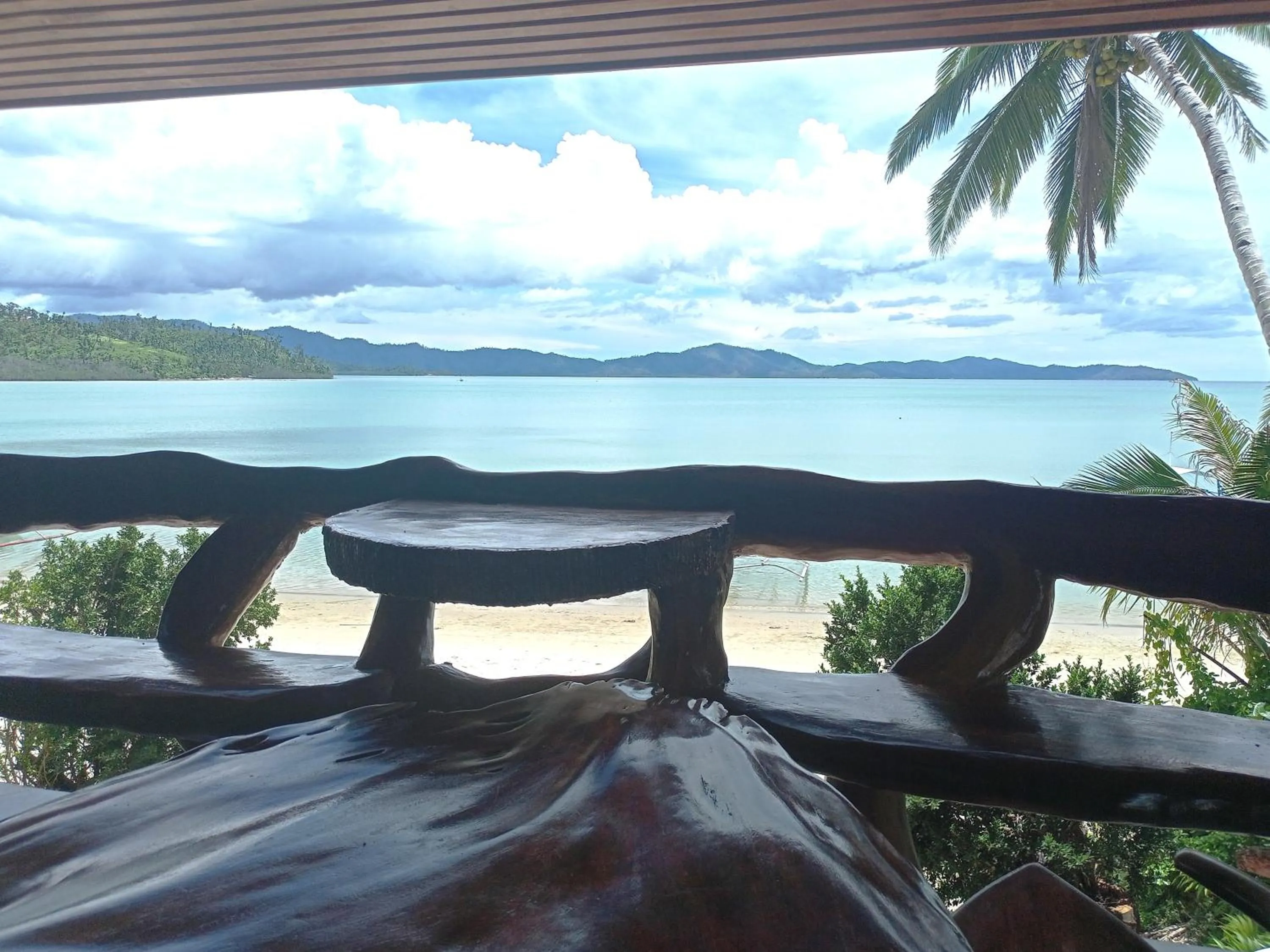 Balcony/Terrace in Ausan Beach Front Cottages