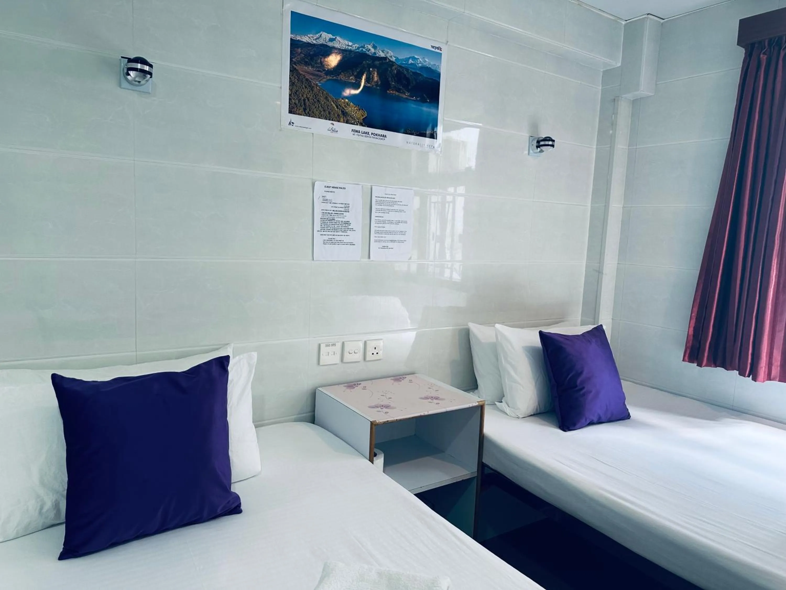 Bed in KATHMANDU GUEST HOUSE