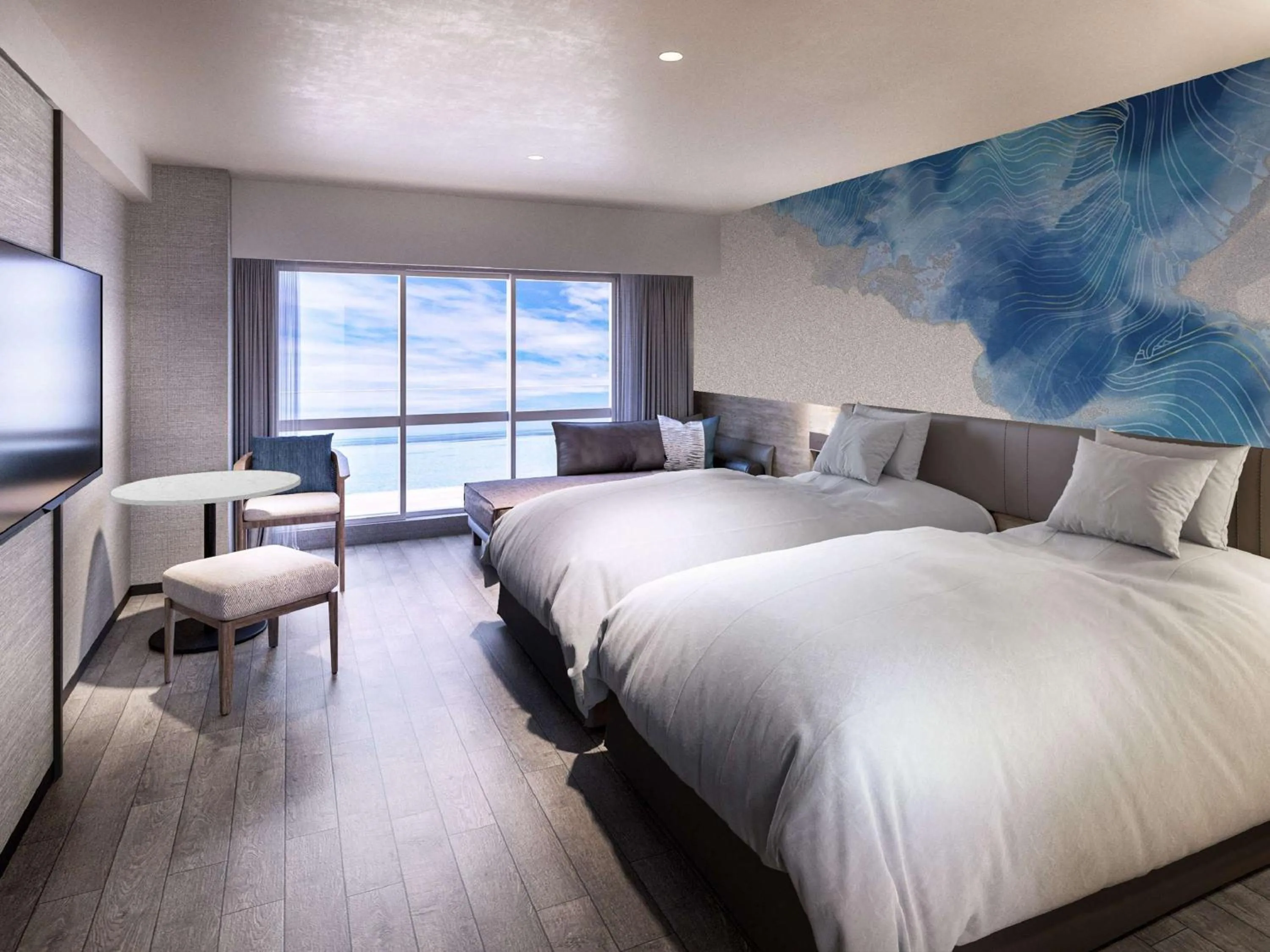 Bedroom, Bed in Okinawa Zanpamisaki Royal Hotel