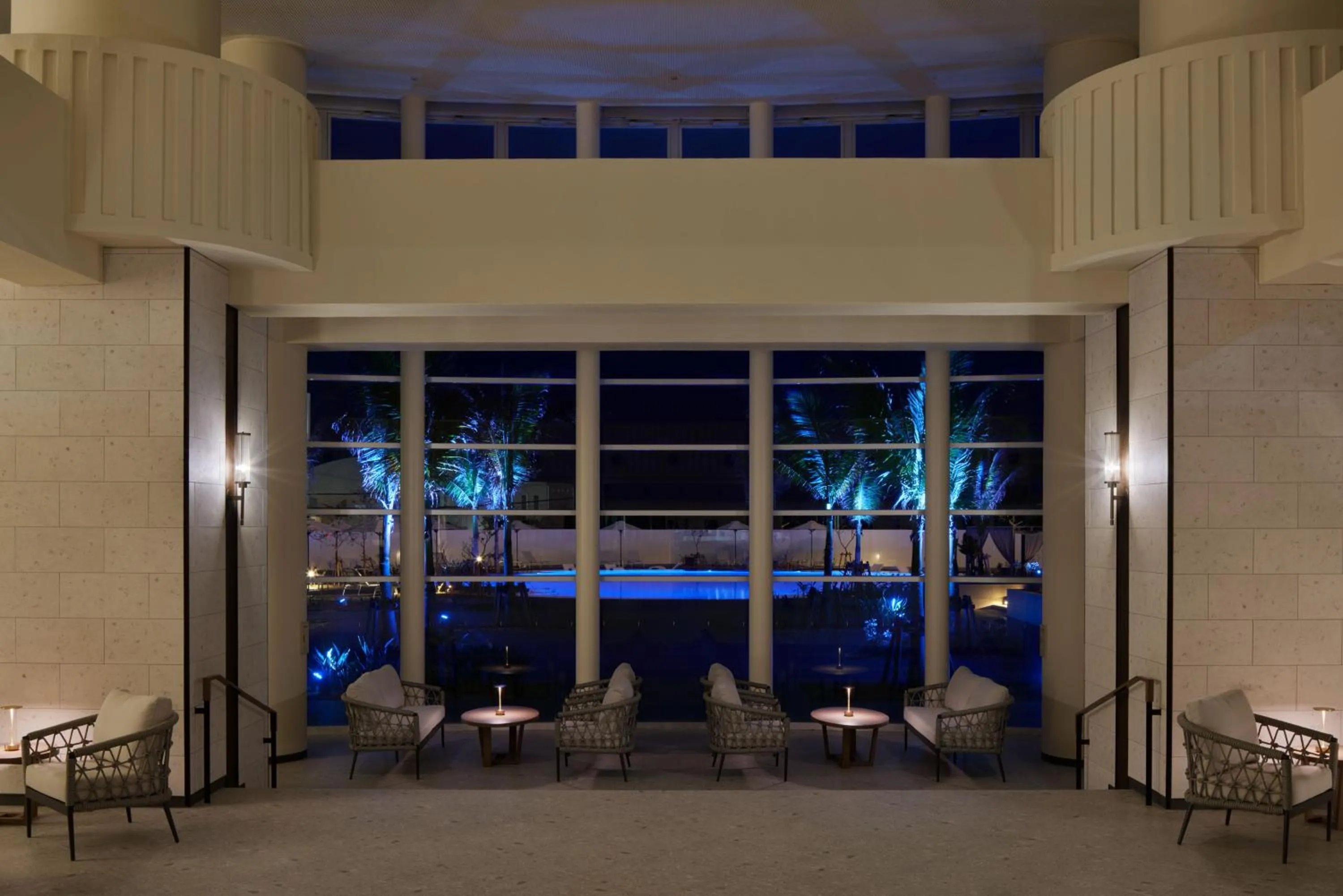 Lounge or bar, Pool View in Okinawa Zanpamisaki Royal Hotel