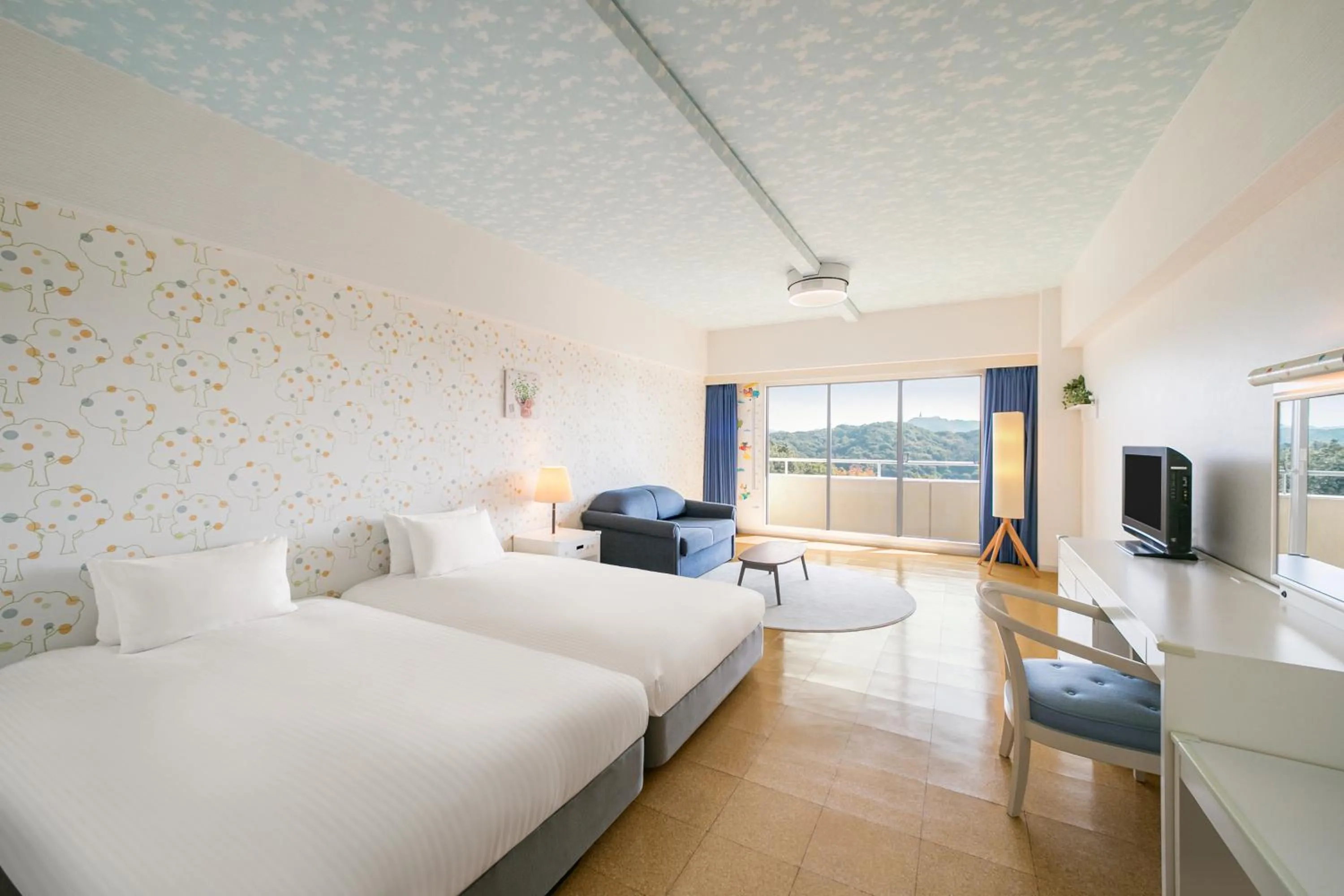 Bed in Grand Mercure Awaji Island Resort & Spa