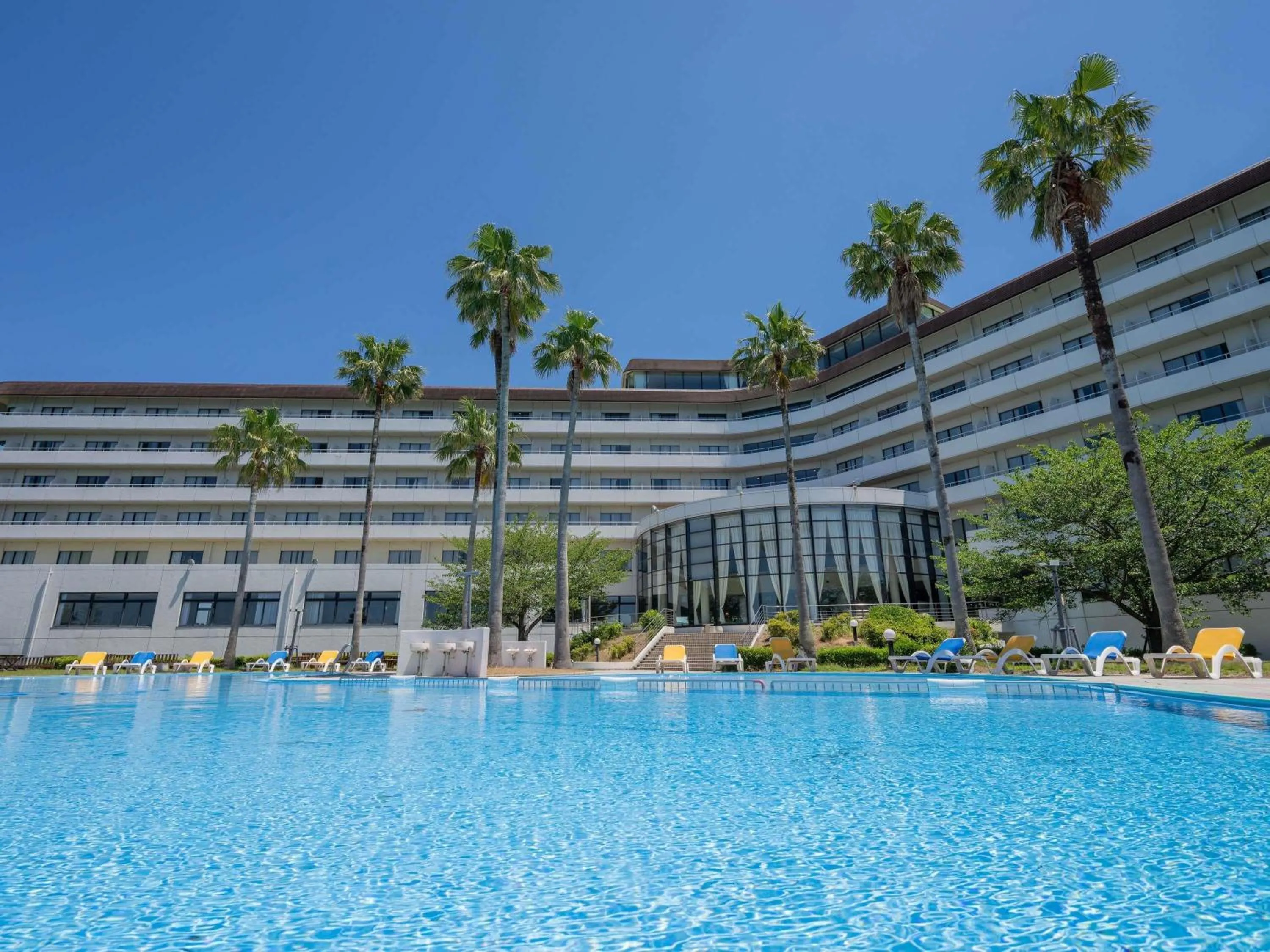 Pool view in Grand Mercure Awaji Island Resort & Spa