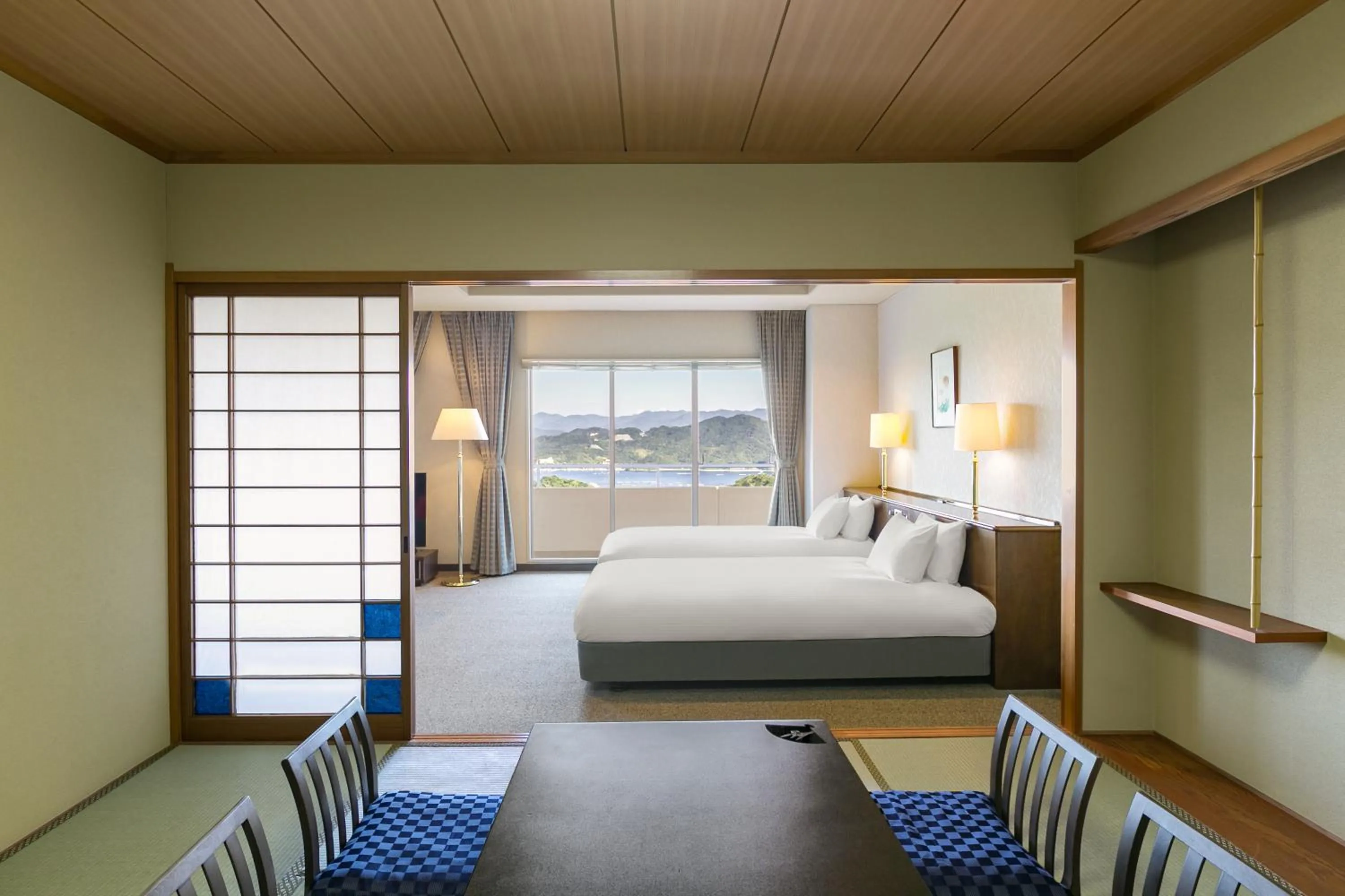 Bed in Grand Mercure Awaji Island Resort & Spa