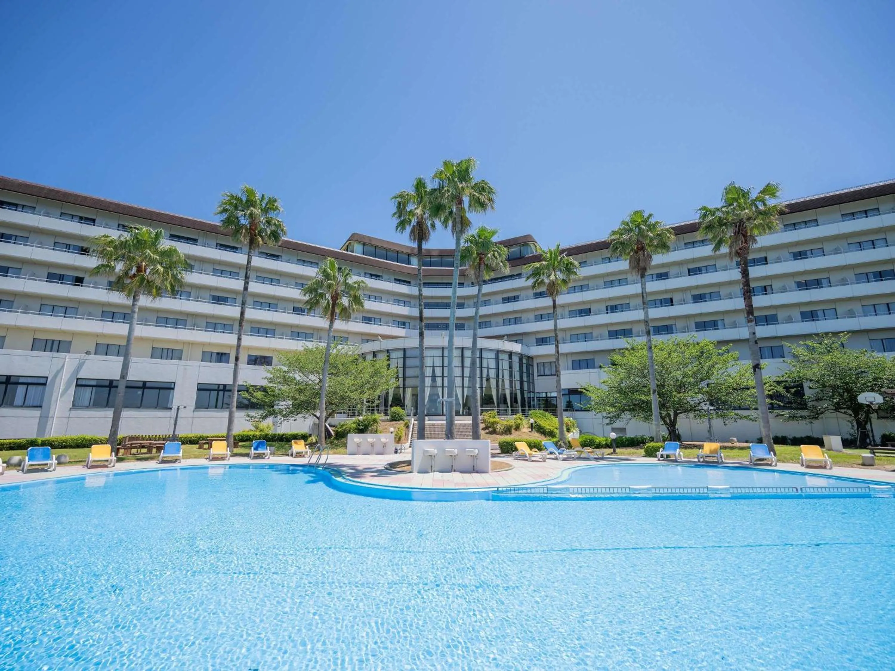 Pool view in Grand Mercure Awaji Island Resort & Spa