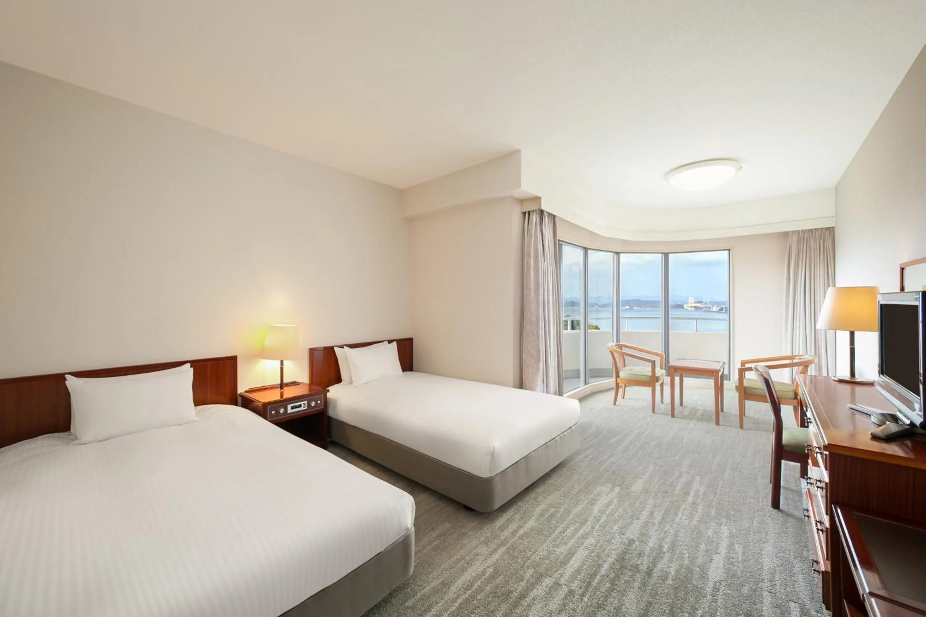 Bed in Grand Mercure Awaji Island Resort & Spa