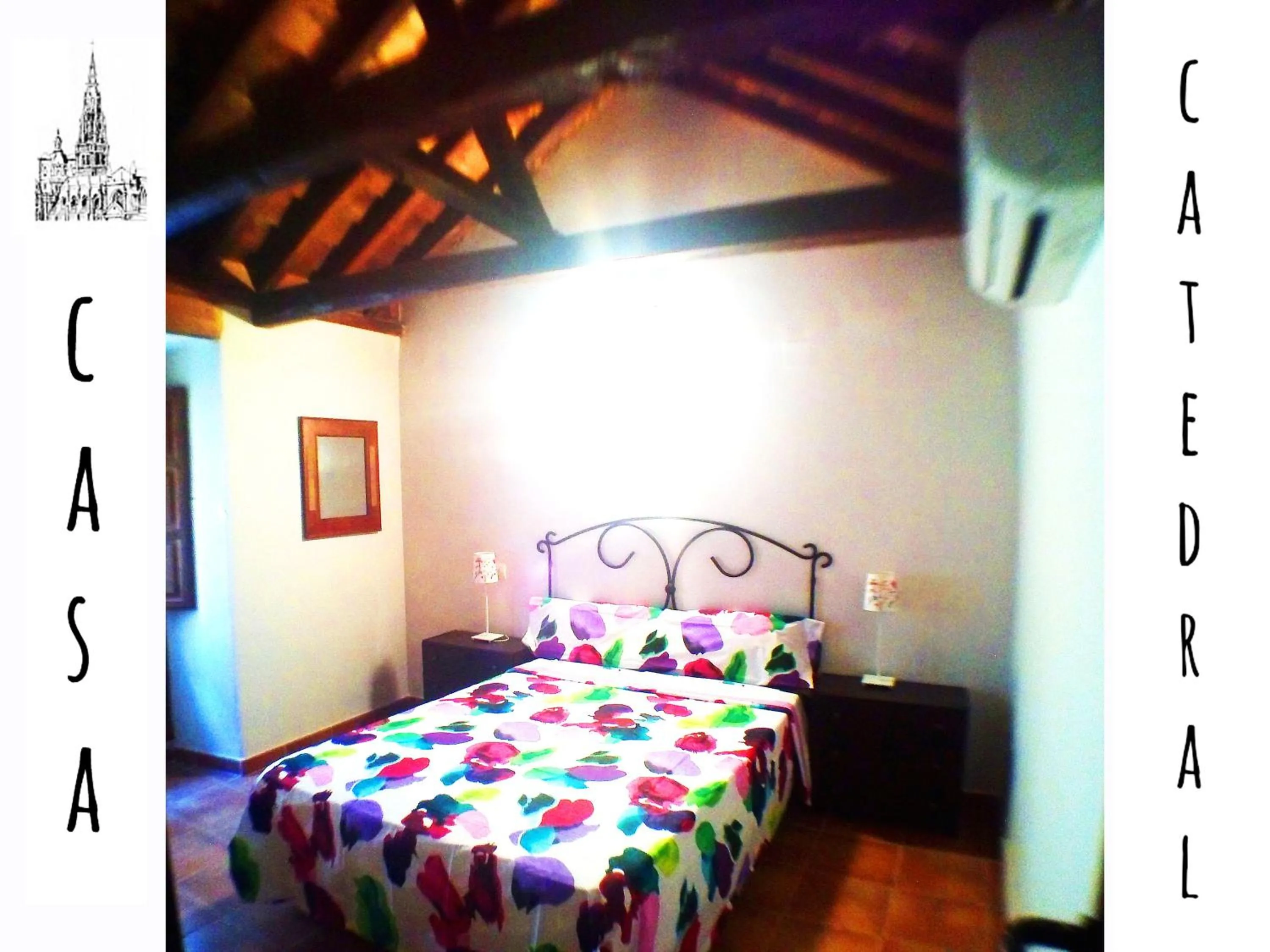 Photo of the whole room, Bed in Casa Catedral - terraza privada con vistas en el corazón de Toledo