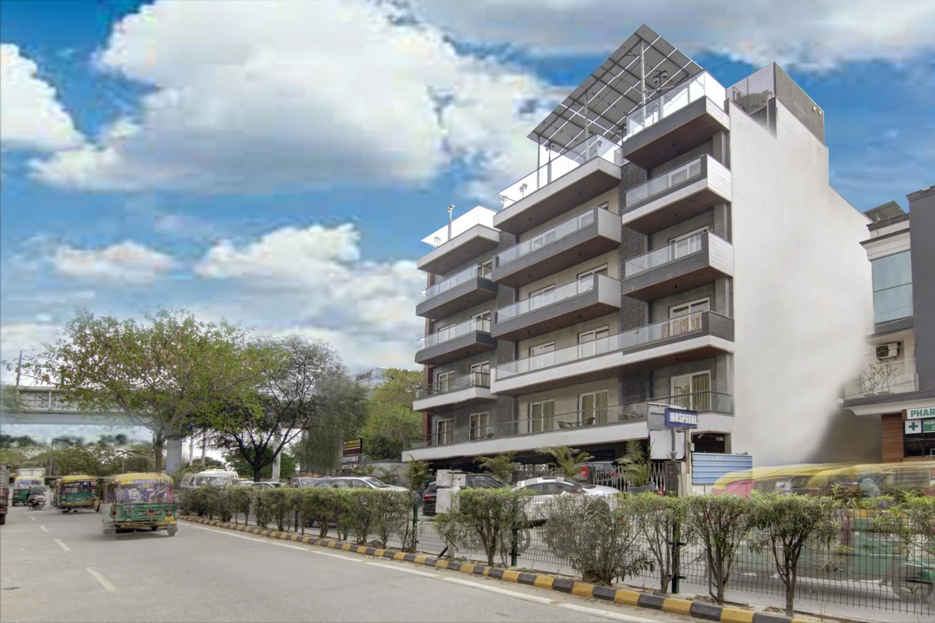 Property building in Stepstones Hotels and Inn-DLF PHASE 3 GURGAON