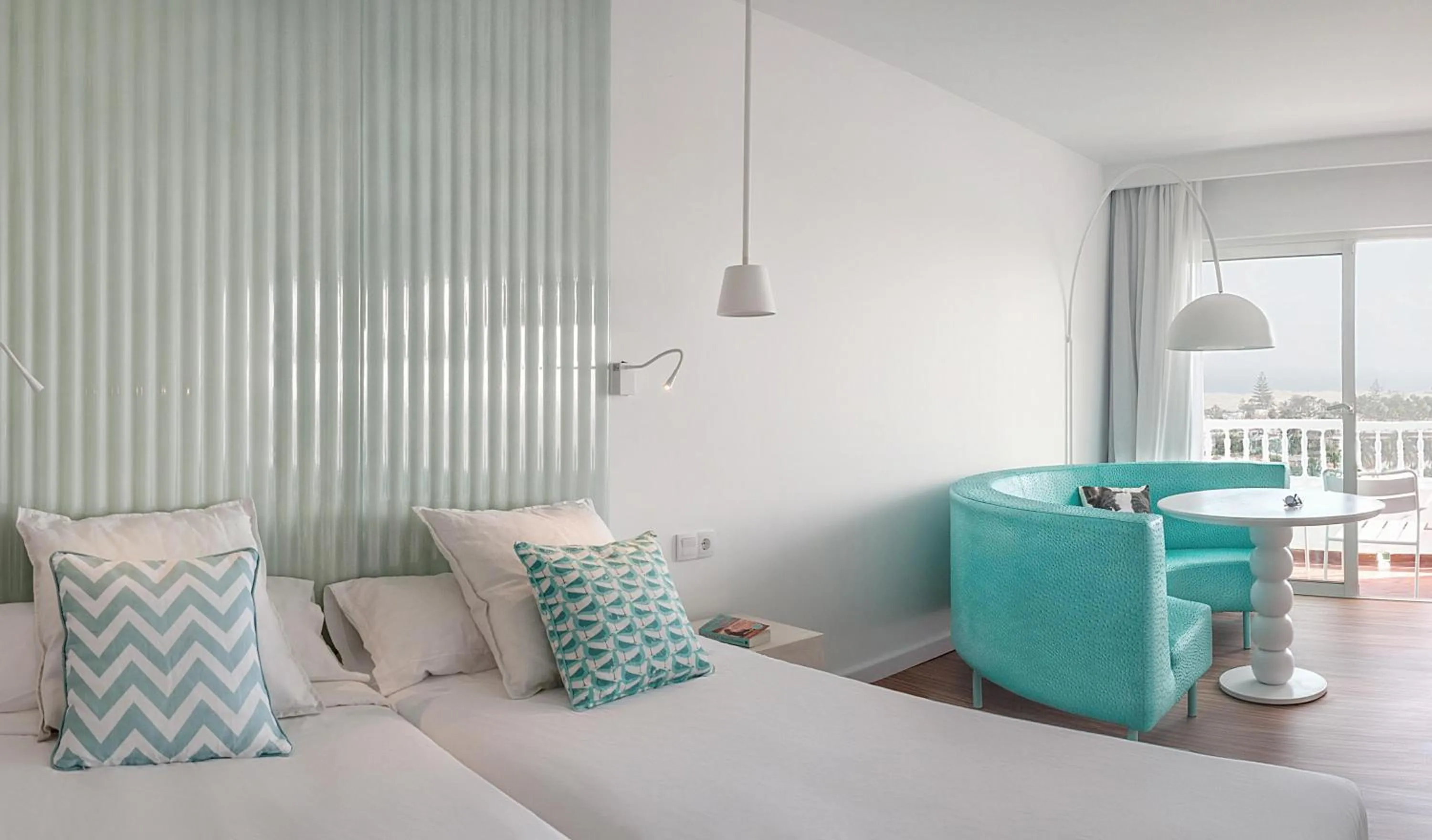 Photo of the whole room, Bed in Gold By Marina - Adults only