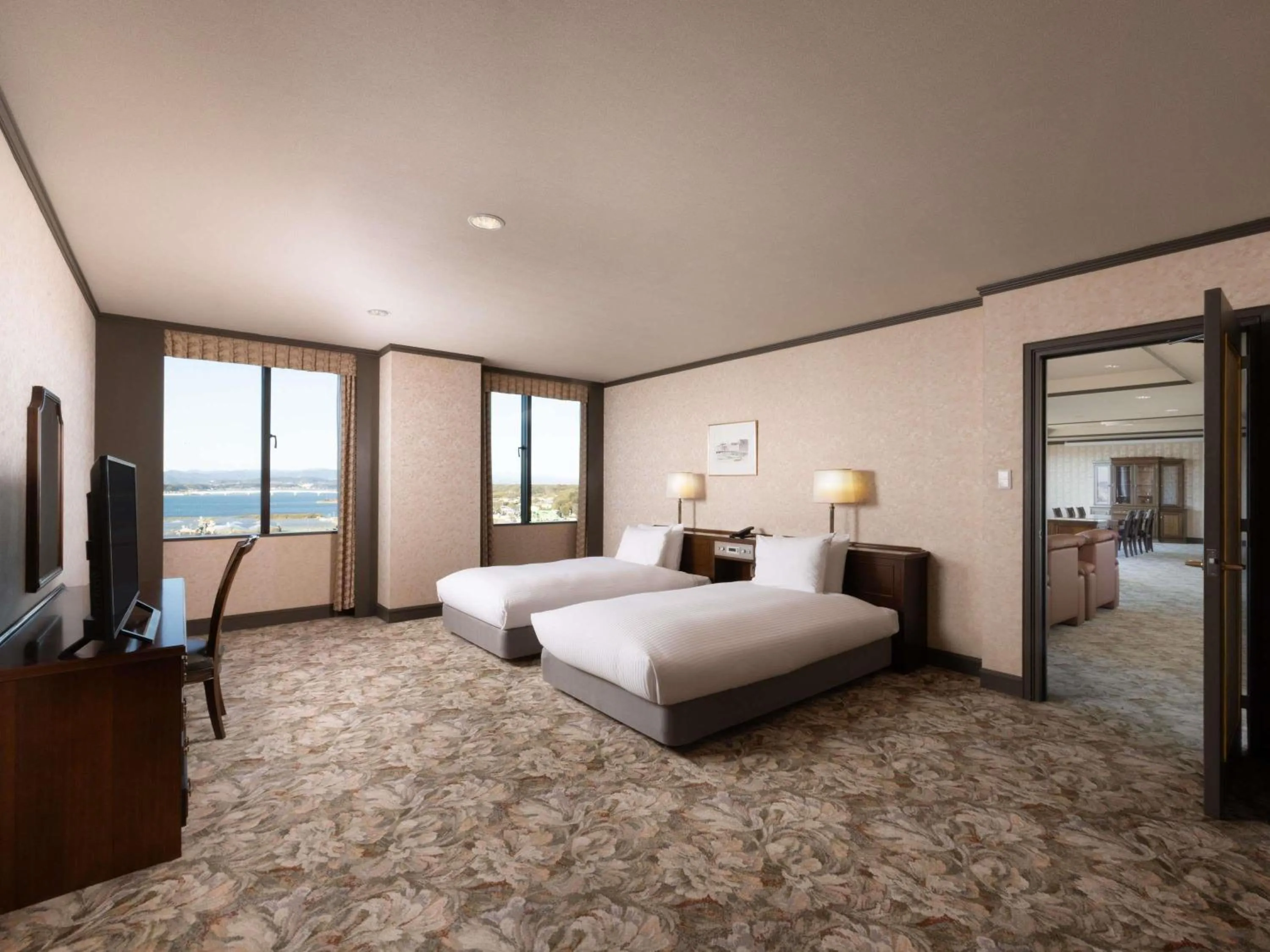 Photo of the whole room, Bed in Grand Mercure Lake Hamana Resort & Spa