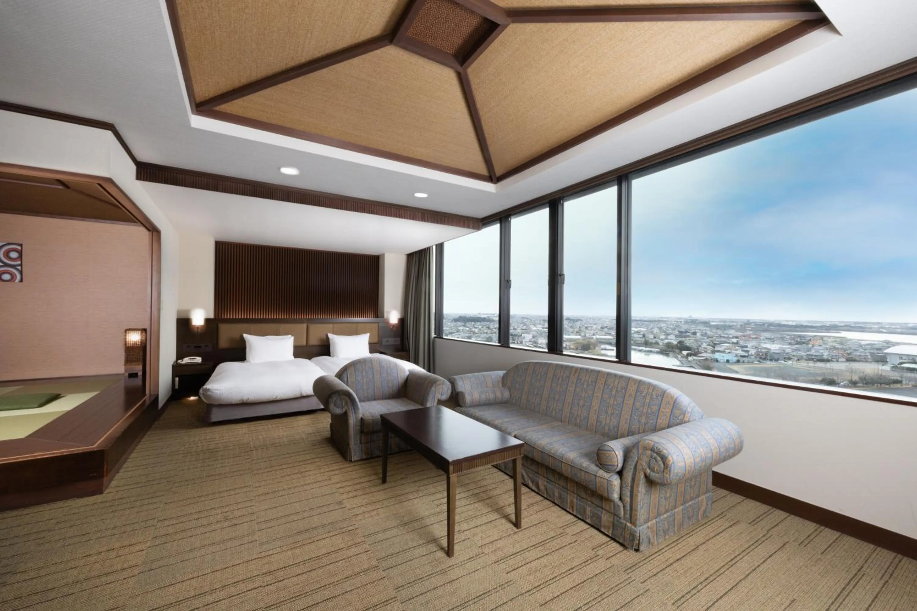 Photo of the whole room, Bed in Grand Mercure Lake Hamana Resort & Spa