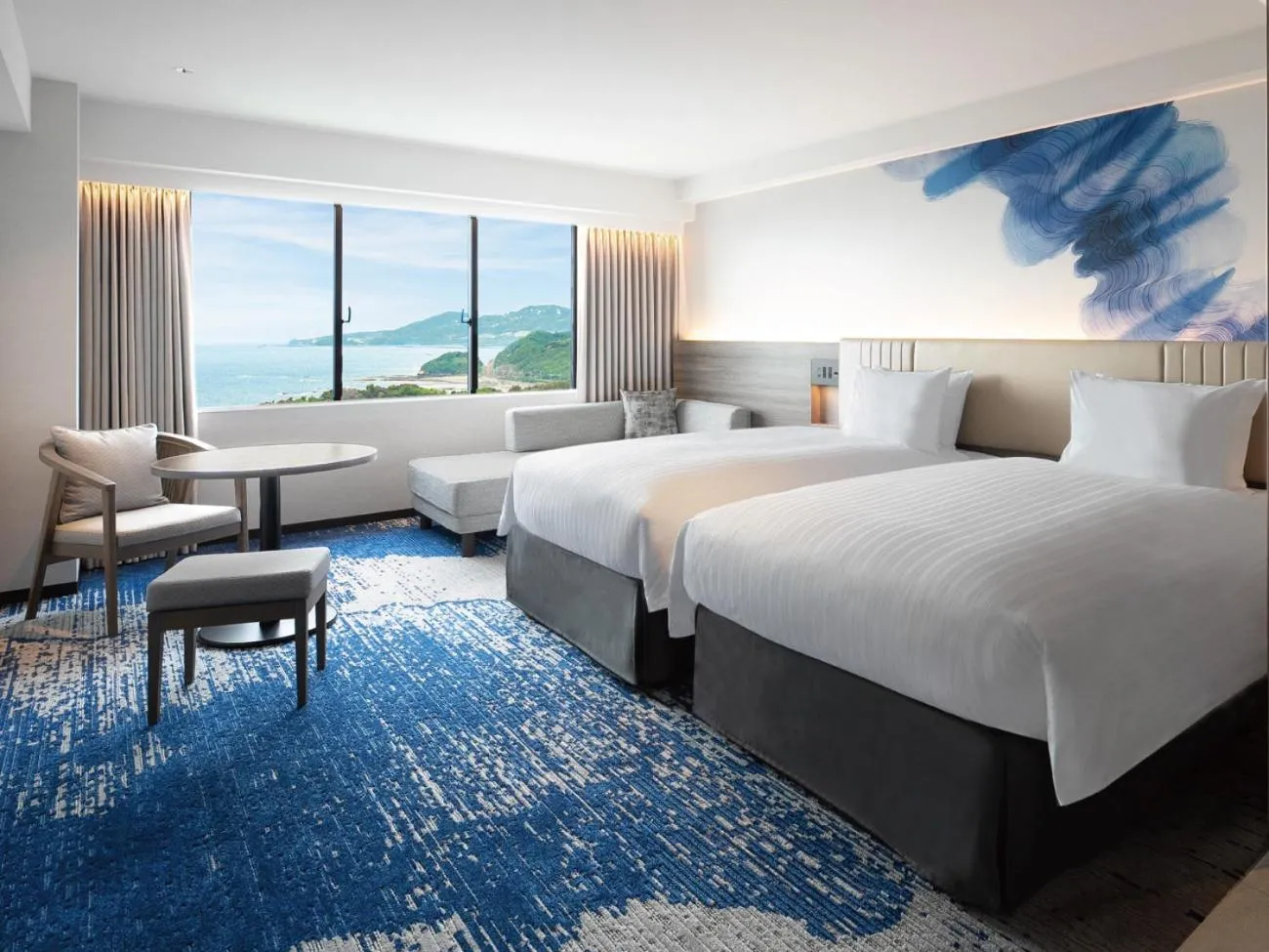 Bed in Grand Mercure Wakayama Minabe Resort & Spa