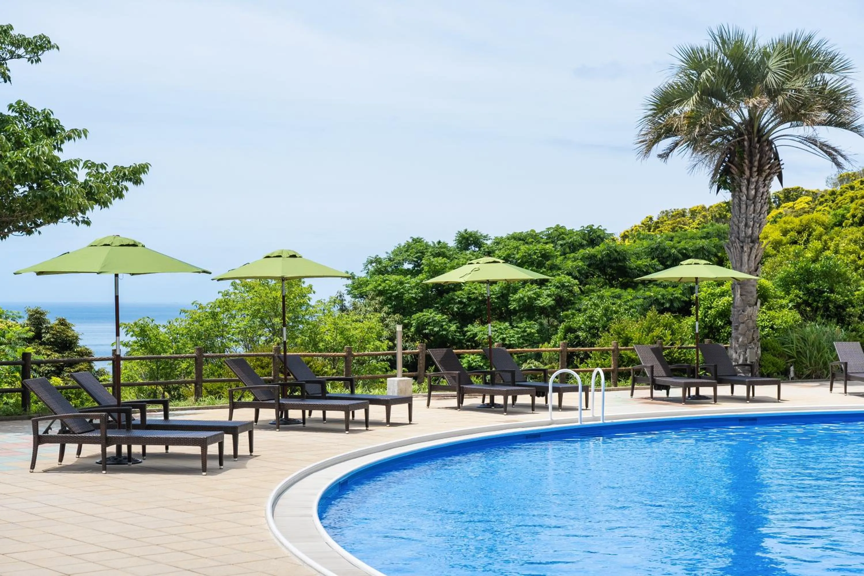 Pool view in Grand Mercure Minamiboso Resort & Spa