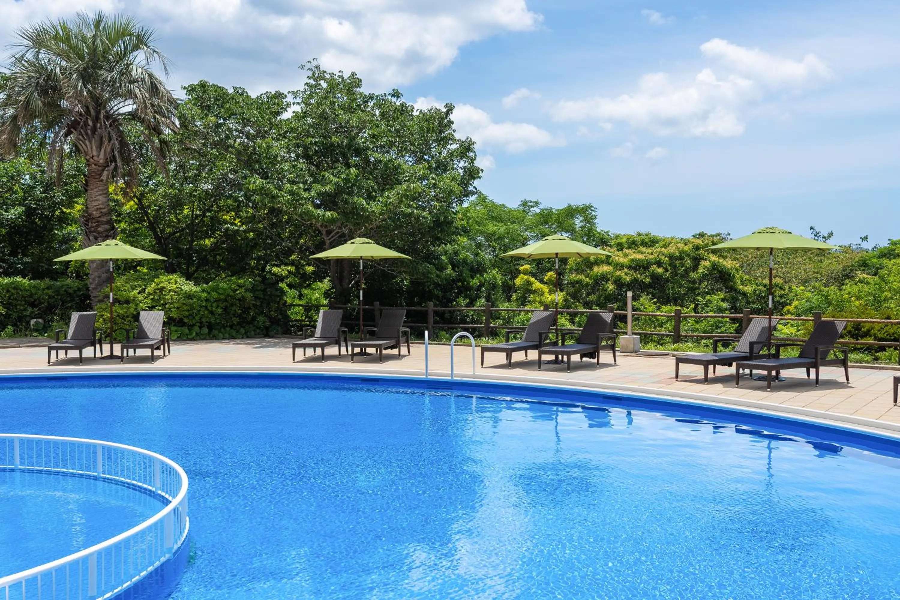 Pool view in Grand Mercure Minamiboso Resort & Spa