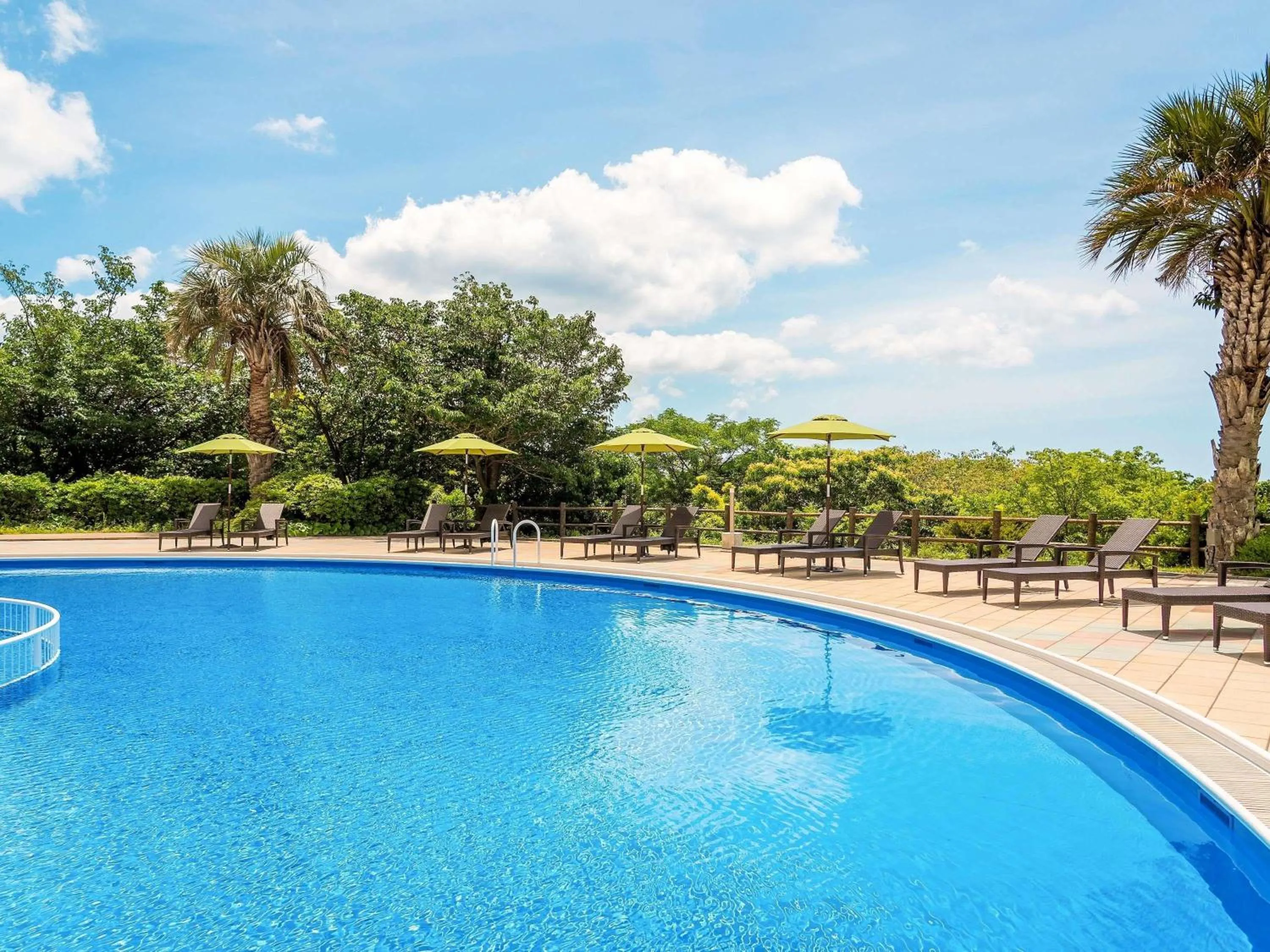 Pool view in Grand Mercure Minamiboso Resort & Spa