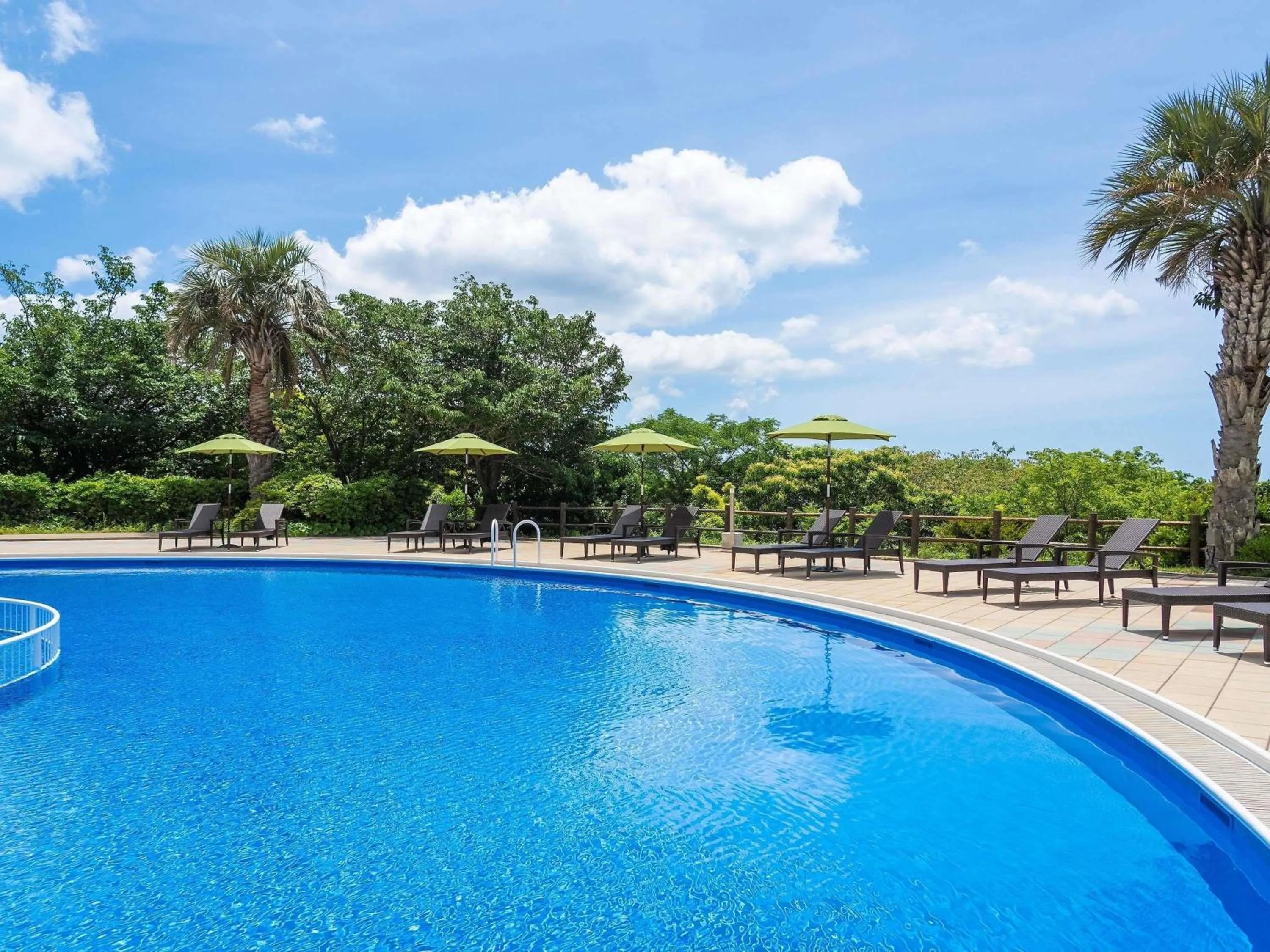 Pool view in Grand Mercure Minamiboso Resort & Spa